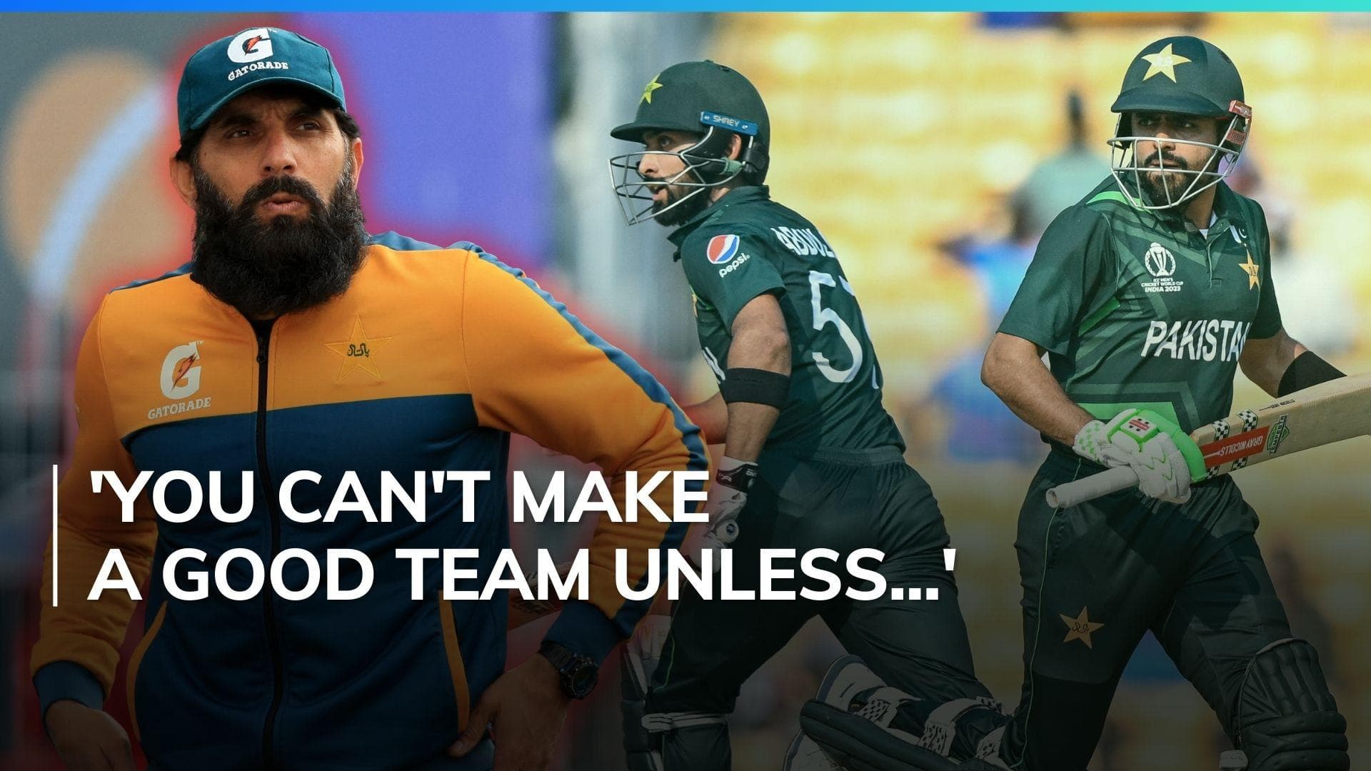 'Need to have long term plans'; Misbah-ul-Haq raises concern over PCB's short-sighted policies