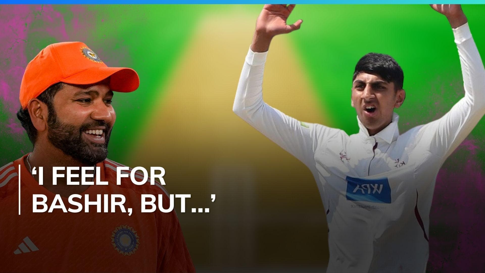 Watch: Indian captain Rohit Sharma weighs in on Shoaib Bashir's travel delay | India vs England