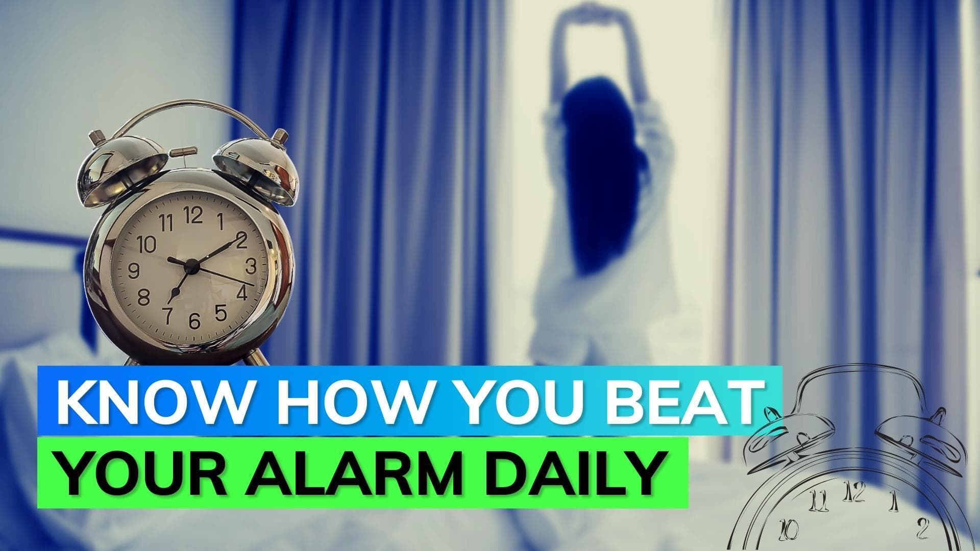 Do you wake up before your alarm? Know the reason behind it