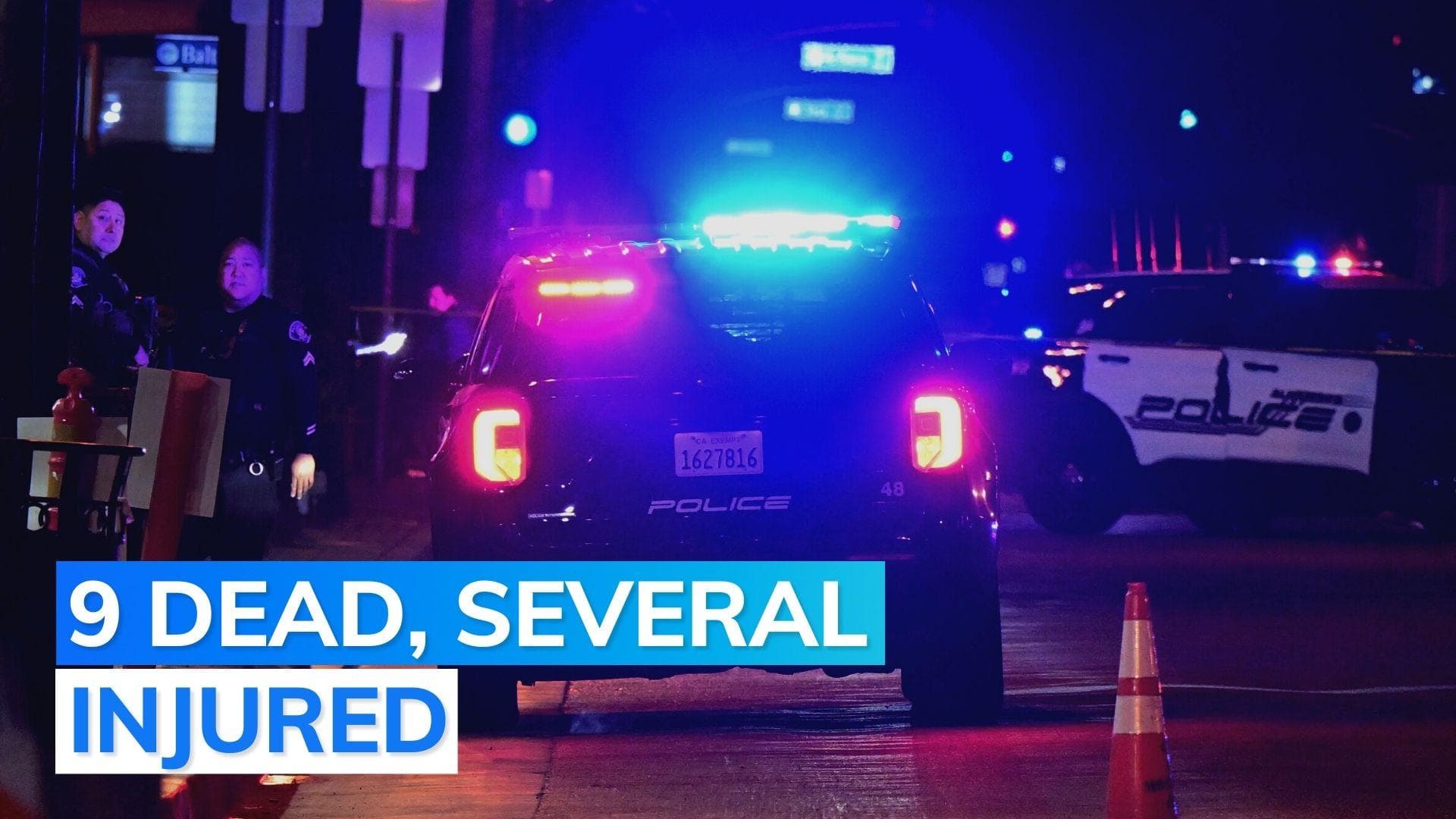 Nine reported killed in Los Angeles mass shooting