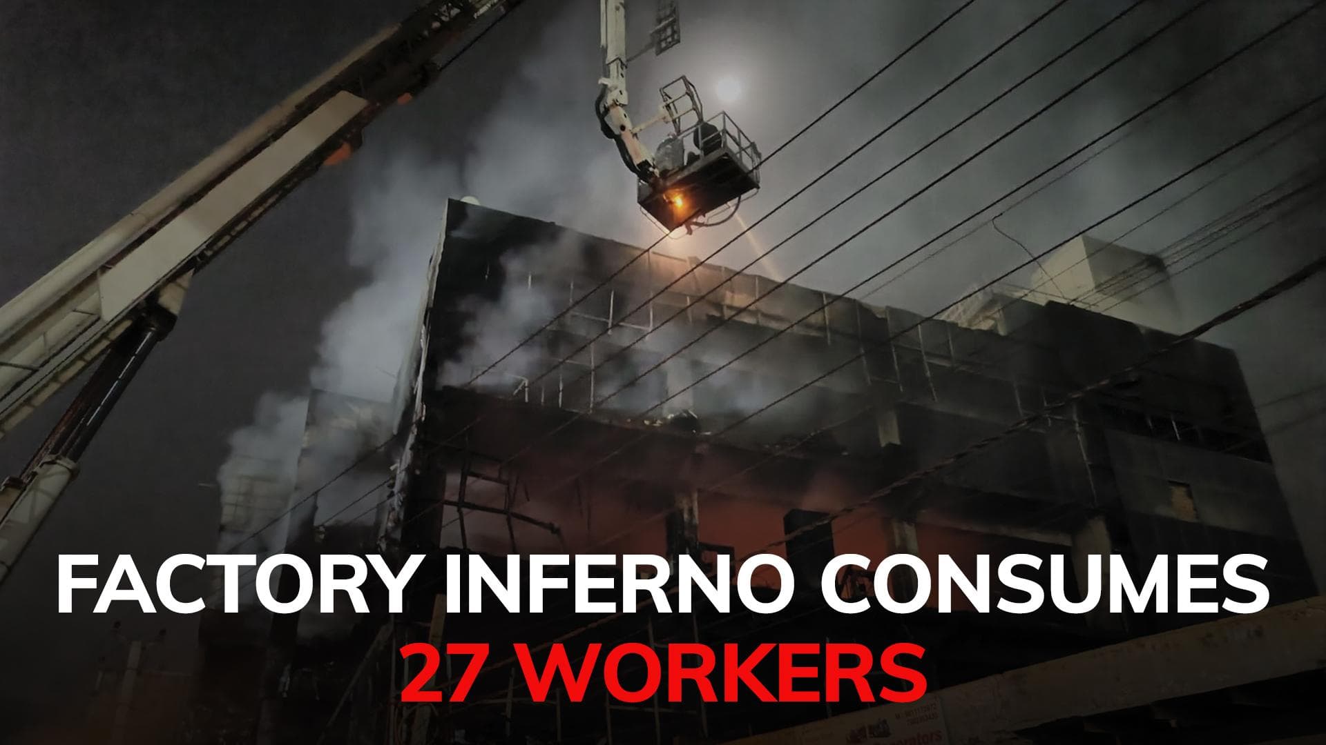 Several missing after Mundka fire; 2 company owners arrested, building owner on the run