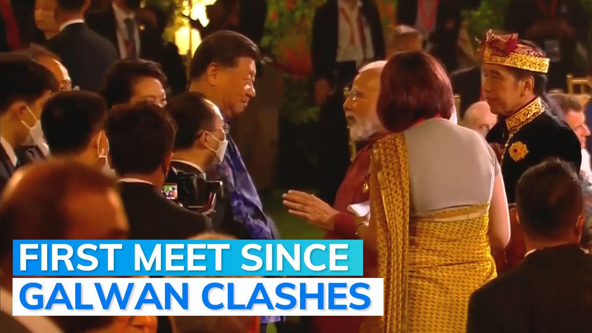 Watch: PM Modi, Xi Jinping 'exchange pleasantries' at G20 summit