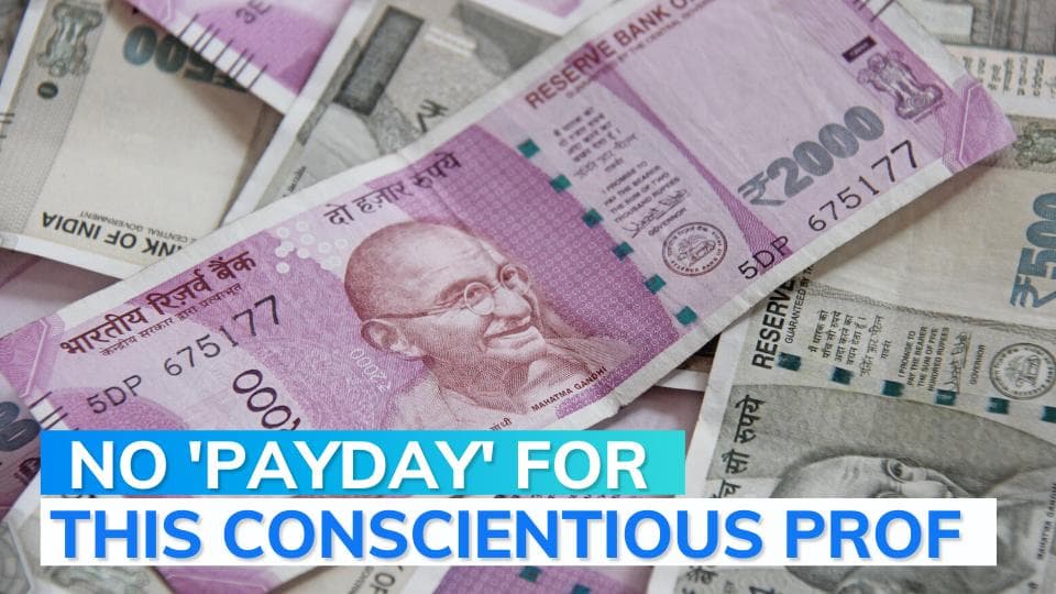 Bihar professor returns 3 years' pay of Rs 24 lakh to university, here's why