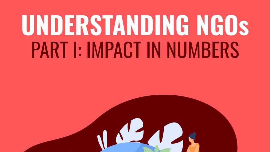 NGOs in India (1/2) - Impact in Numbers | Summachar 
