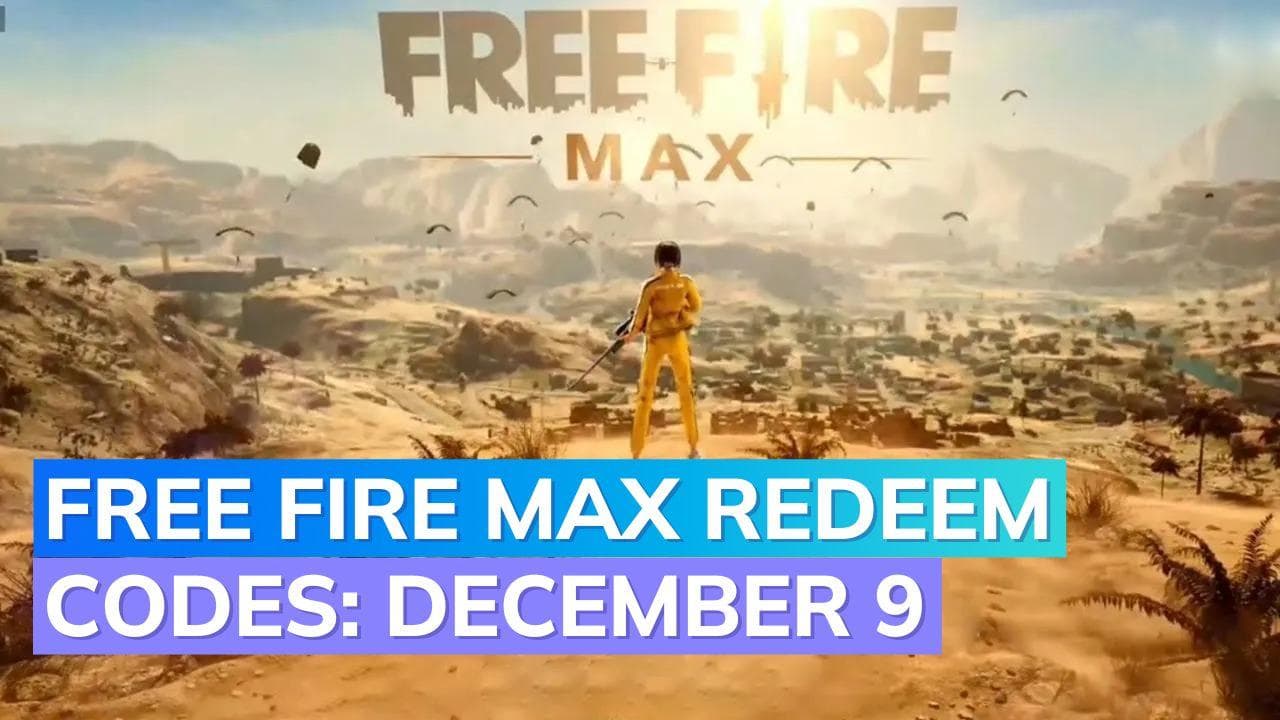 Garena Free Fire MAX redeem codes Today 9 December 2023: Your gateway to free rewards