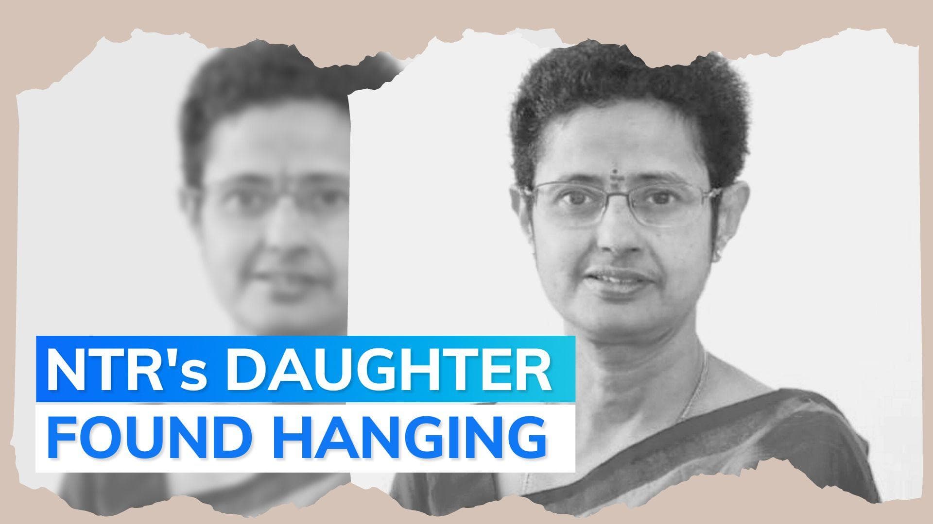 Former Andhra Pradesh CM NTR's daughter Uma Maheswari found dead