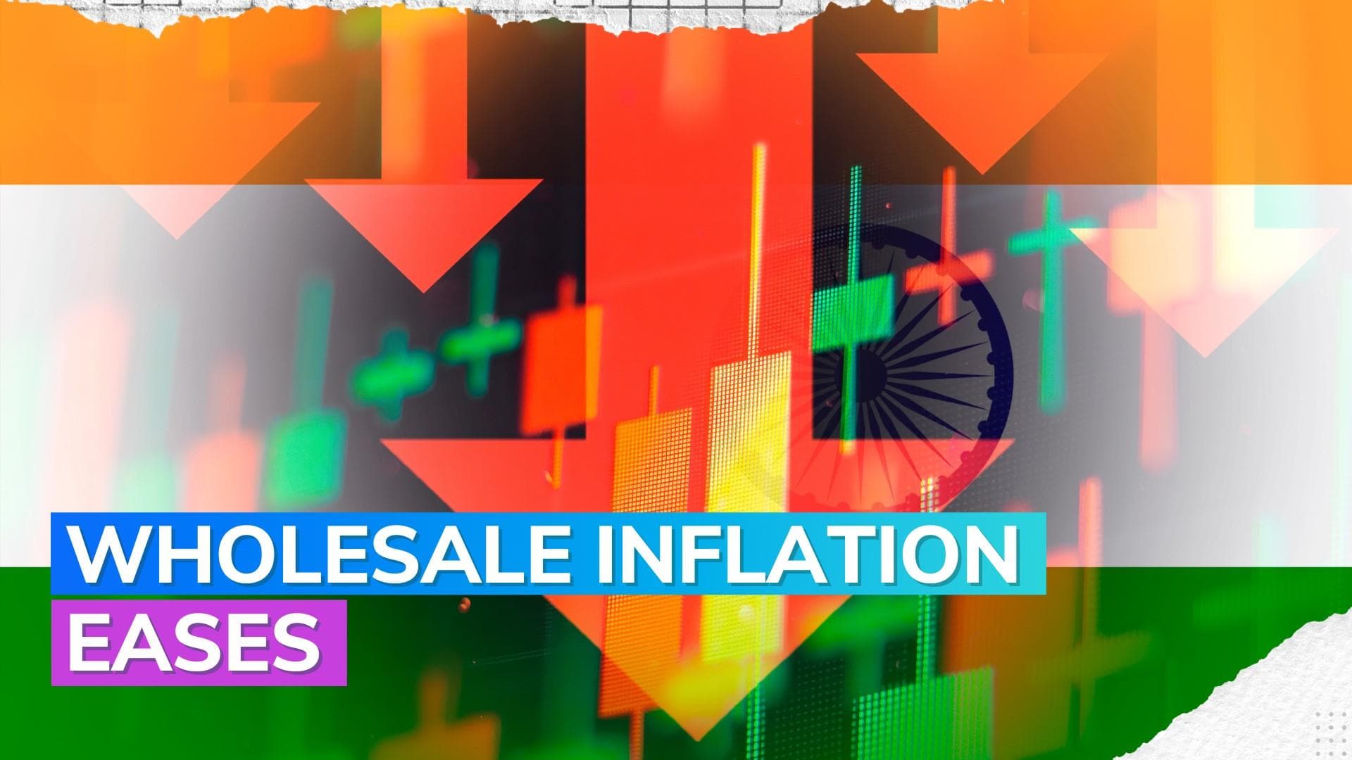WPI inflation in March declines to a 29-month low of 1.34%.