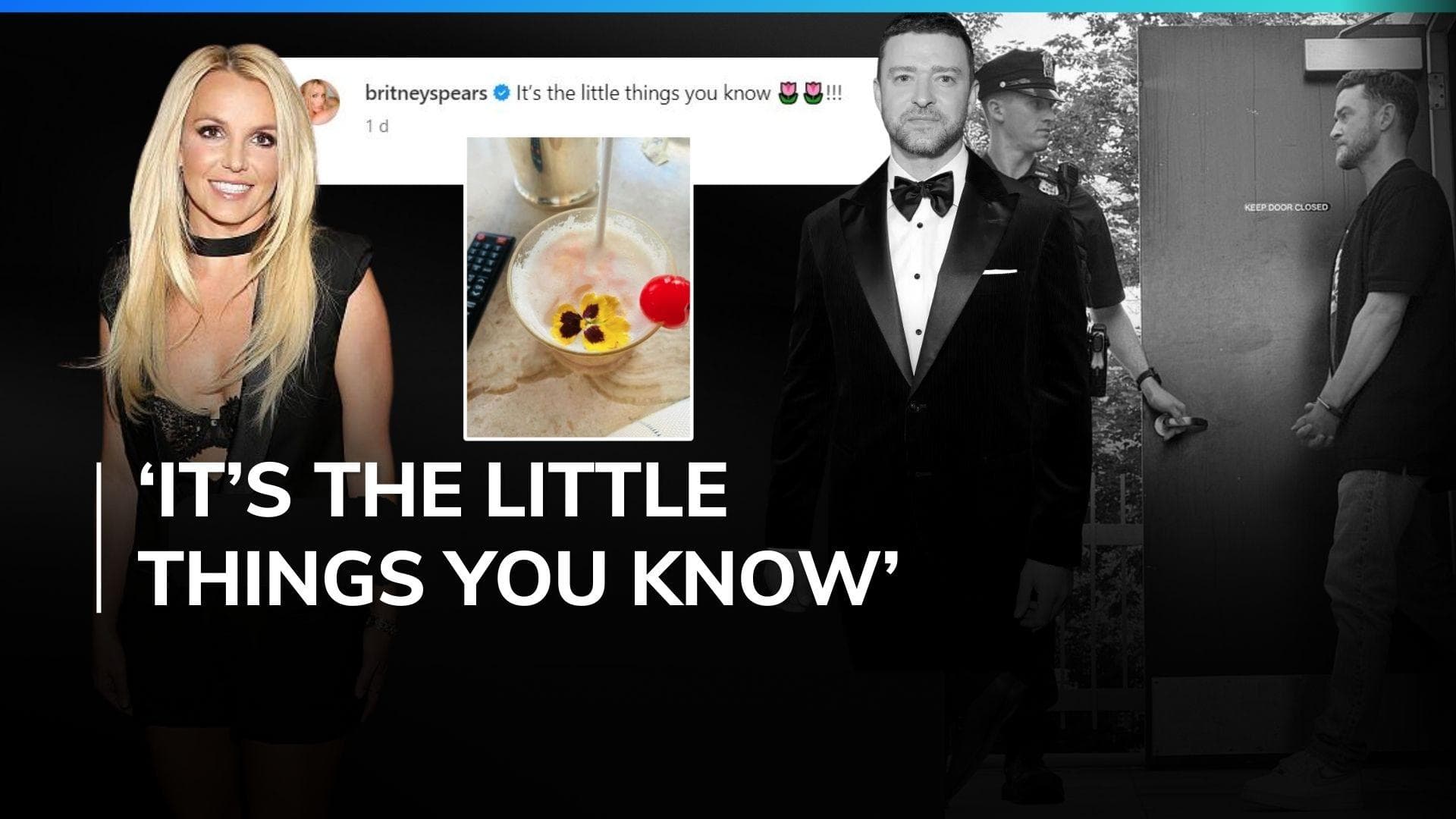 Britney seemingly reacts to Justin Timberlake's arrest for 'driving while intoxicated', see post