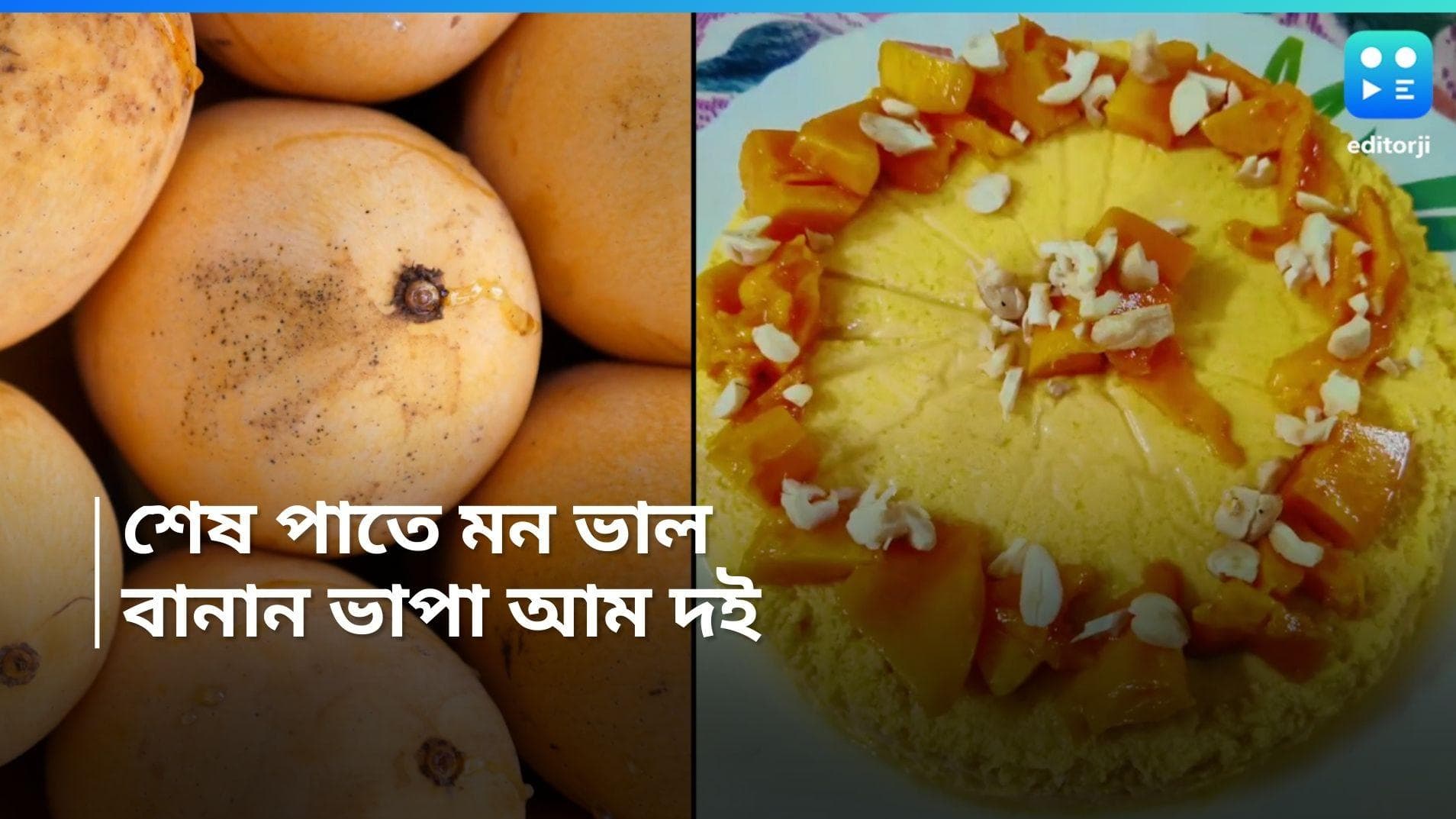 Bhapa Mango Doi: গরমে প্রাণের আরাম, শেষ পাতে থাক আমের স্বাদের ভাপা দই , শিখে নিন রেসিপি 