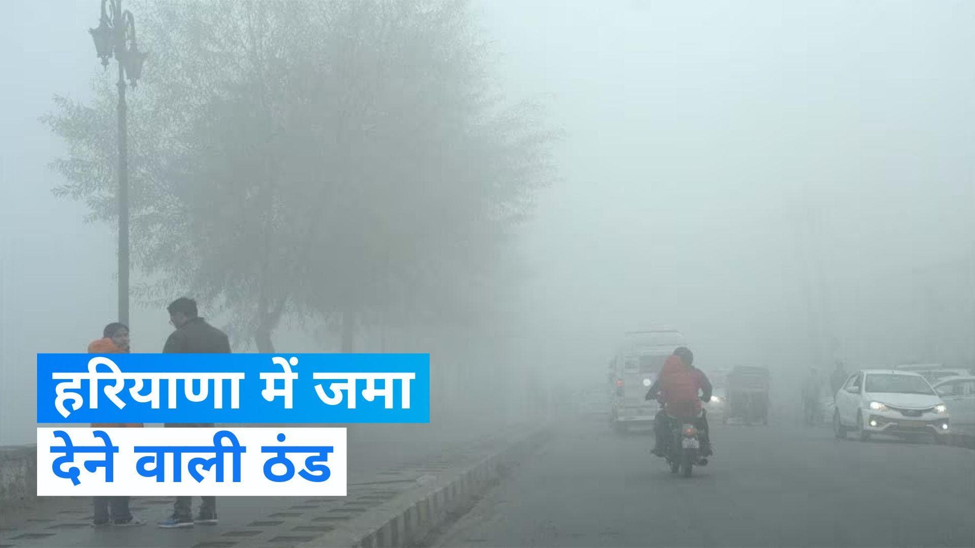 Haryana Weather Update: हरियाणा में ठंड और कोहरे से राहत नहीं, 2 डिग्री सेल्सियस तक पहुंचा तापमान