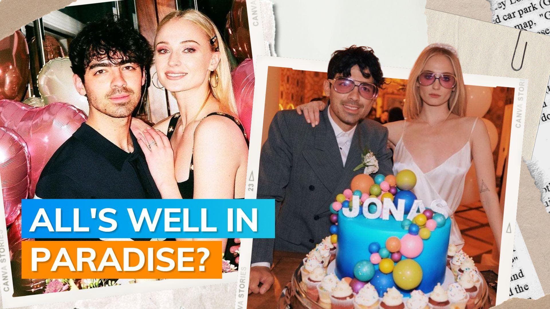 Joe Jonas seemingly shuts down divorce rumours with Sophie Turner, wears wedding ring at concert; see pic