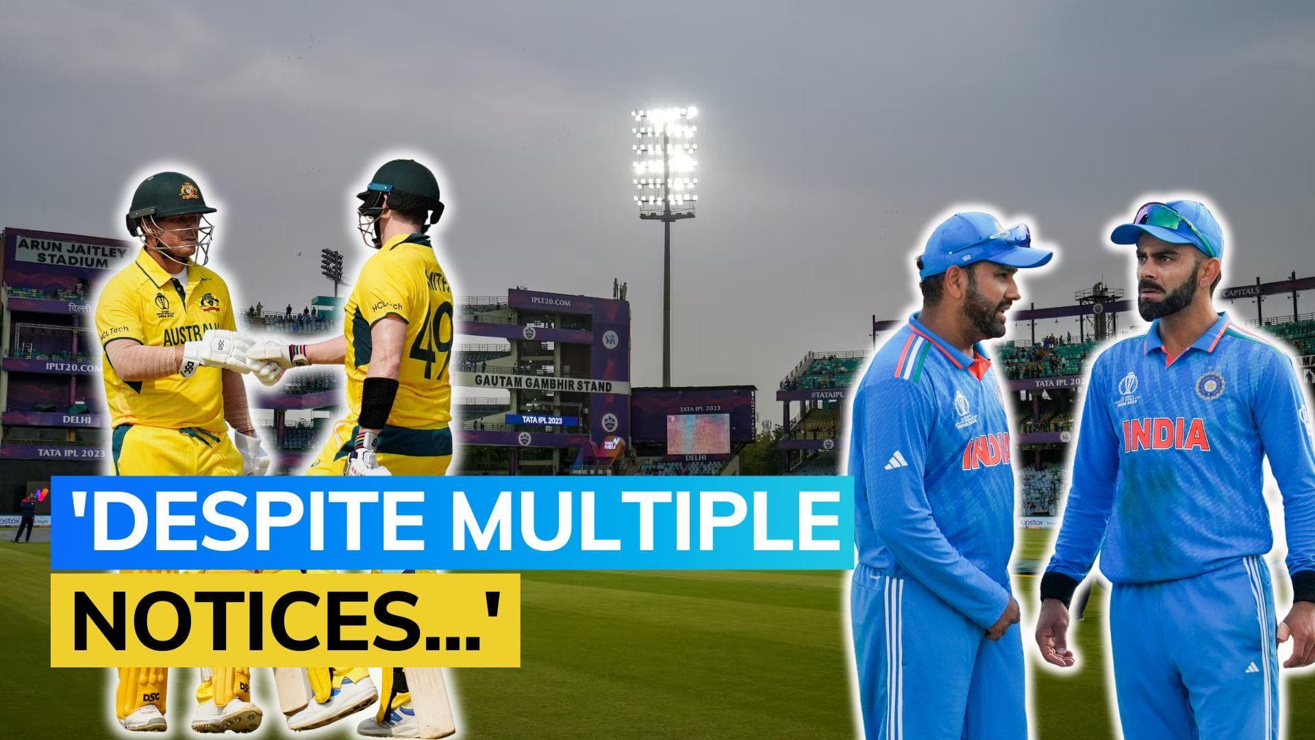 IND vs AUS 4th T20I | Stadium hosting game has no electricity, bill not paid since 2009: report