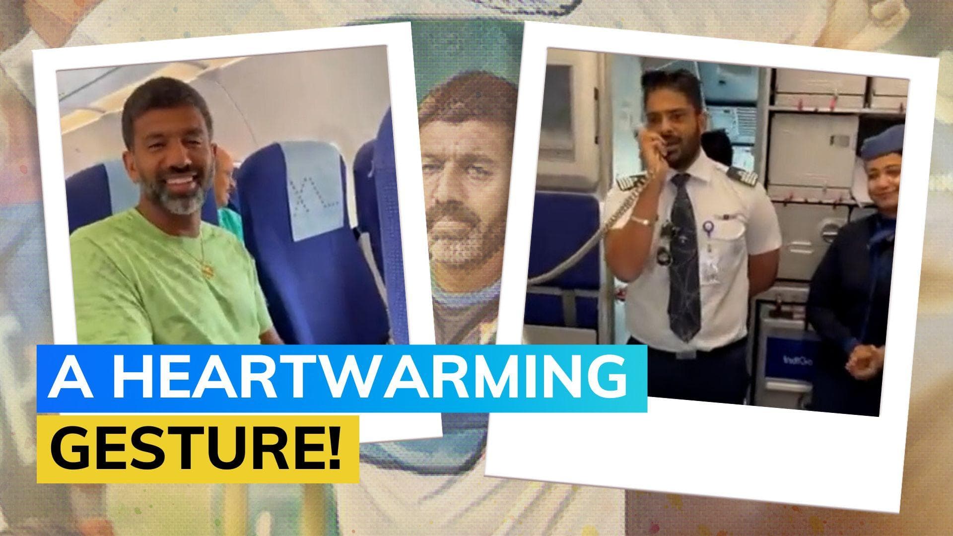 Watch: Indian Tennis veteran Rohan Bopanna greeted with pilot's special message on flight | Davis Cup