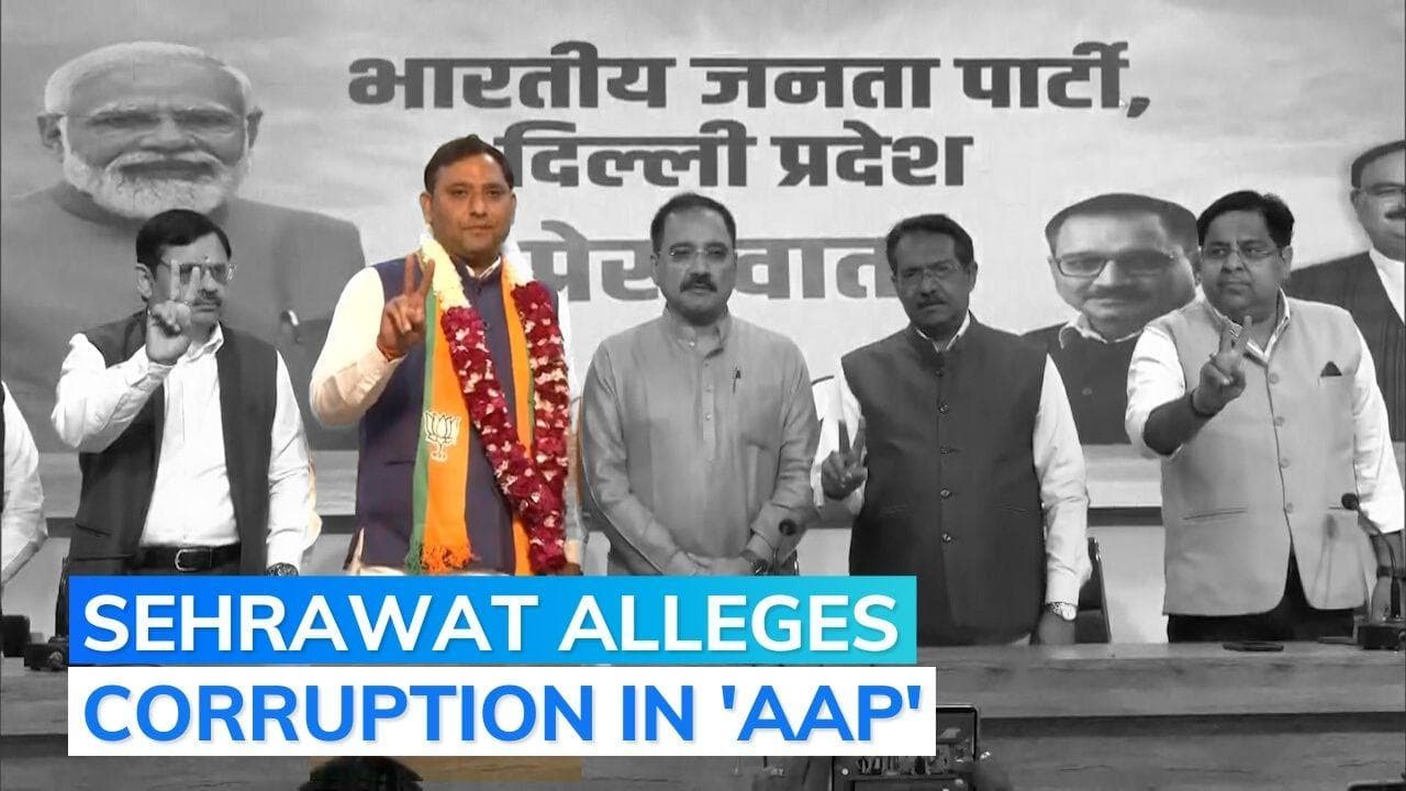 'Was pressured to create ruckus in MCD house': AAP Councillor Pawan Sehrawat after joining BJP