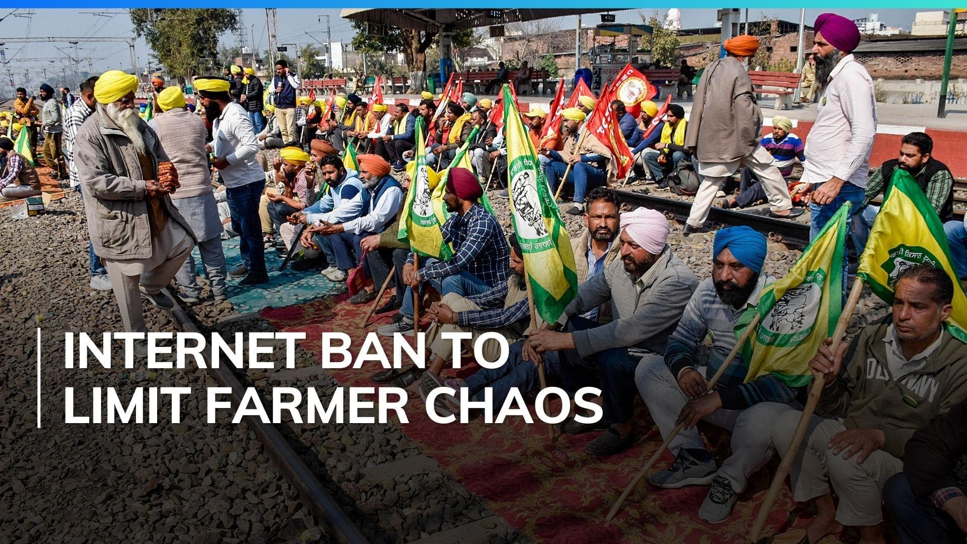 'Delhi Chalo': Internet shut in parts of Punjab after Union Home Ministry's order