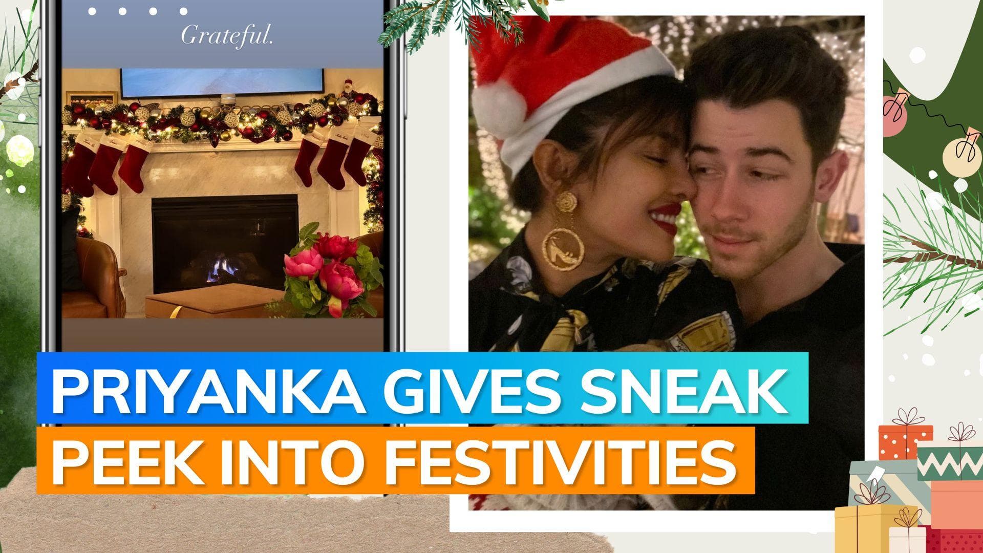 Priyanka Chopra gears up for Christmas; shares her first holiday season photo; check it out