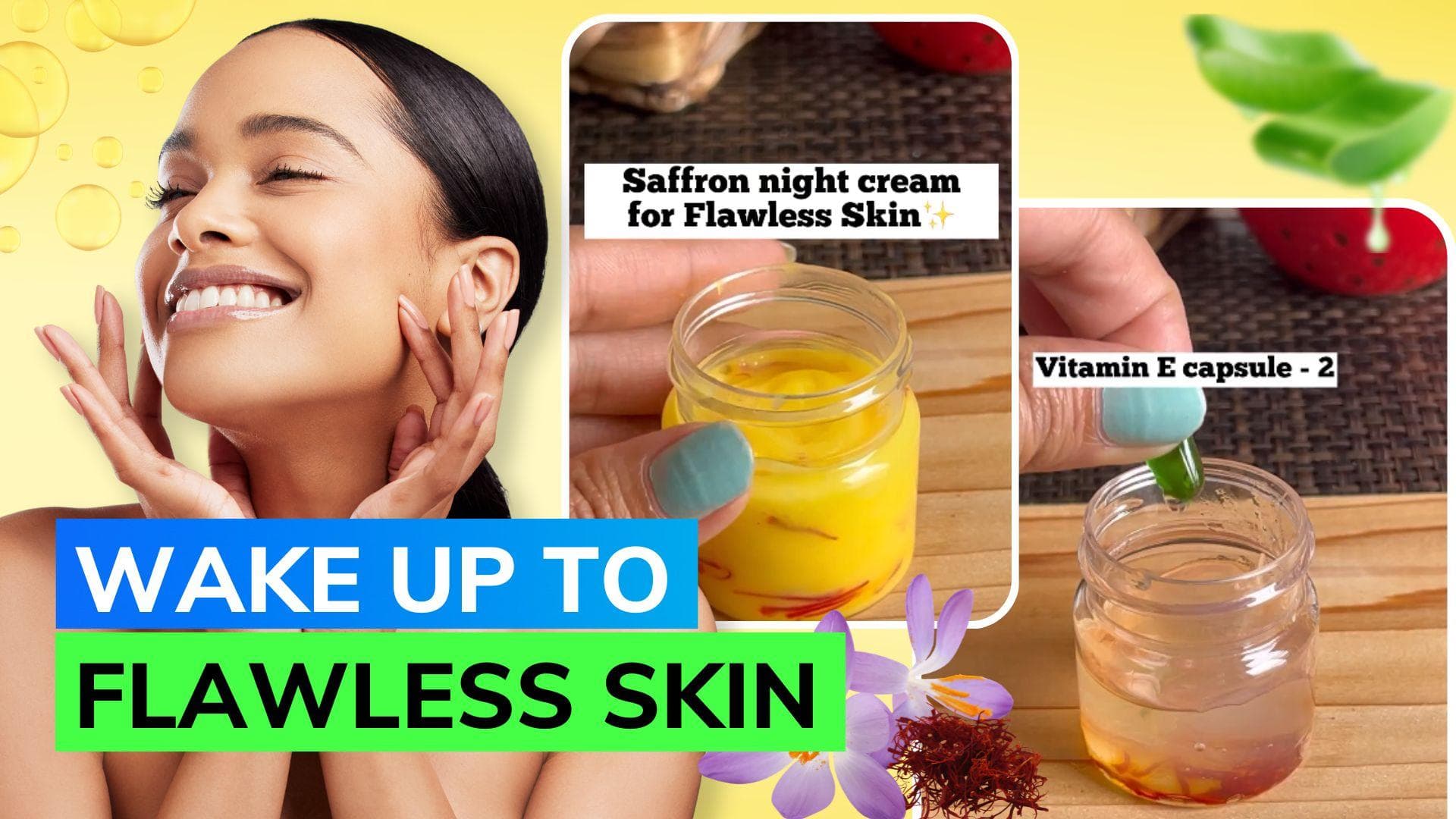 Skincare influencer shares DIY saffron night cream for perfect, radiant skin