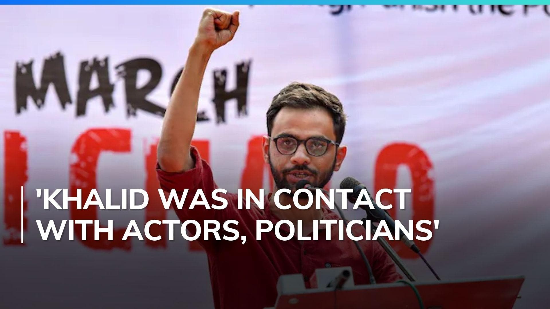 Umar Khalid amplified false narrative on social media, Delhi Police tells court