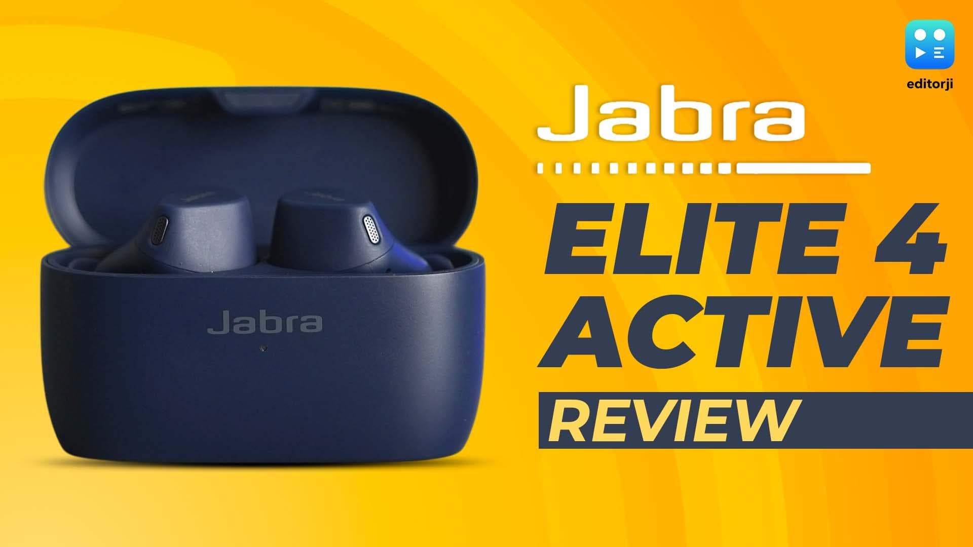 Jabra Elite 4 Active Review: excellent ANC earbuds under ₹10,000!