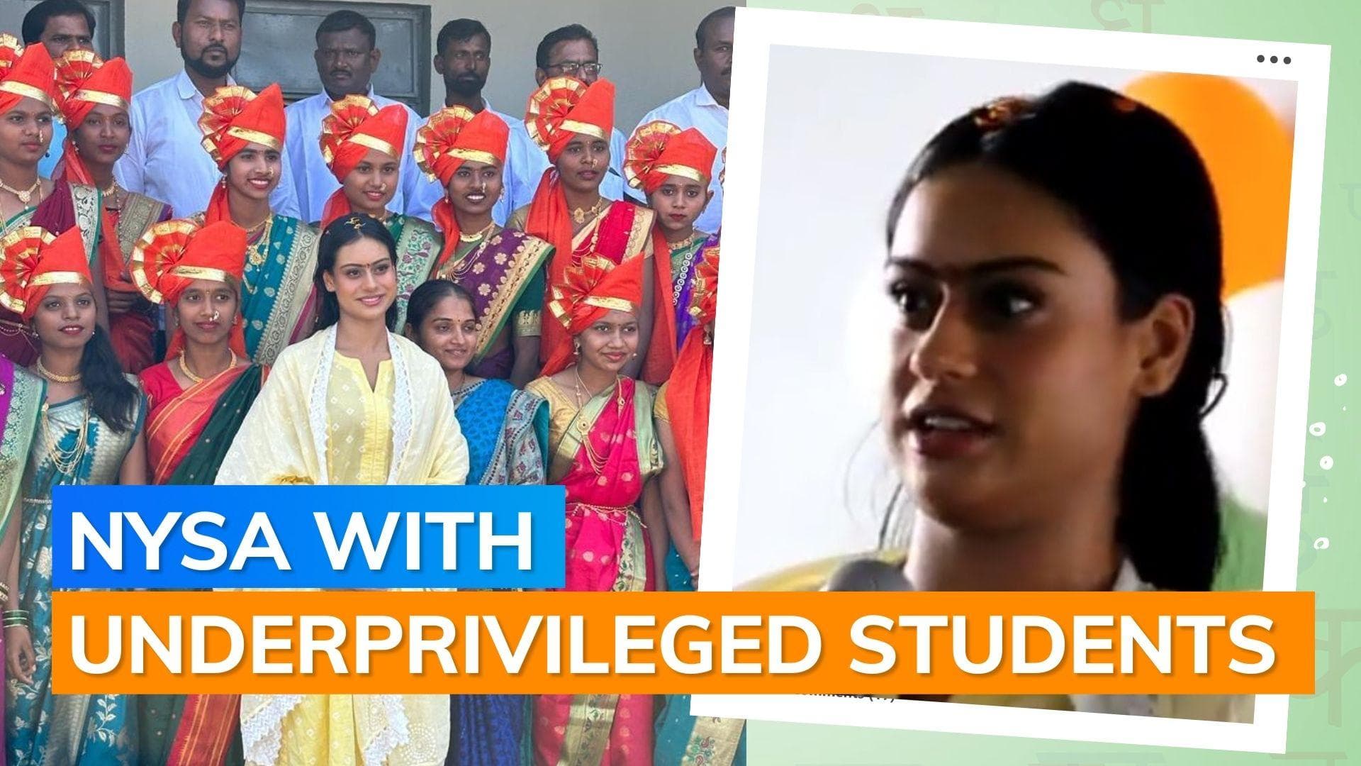 Nysa Devgn gets trolled as she struggles to speak in Hindi at an event for underprivileged students