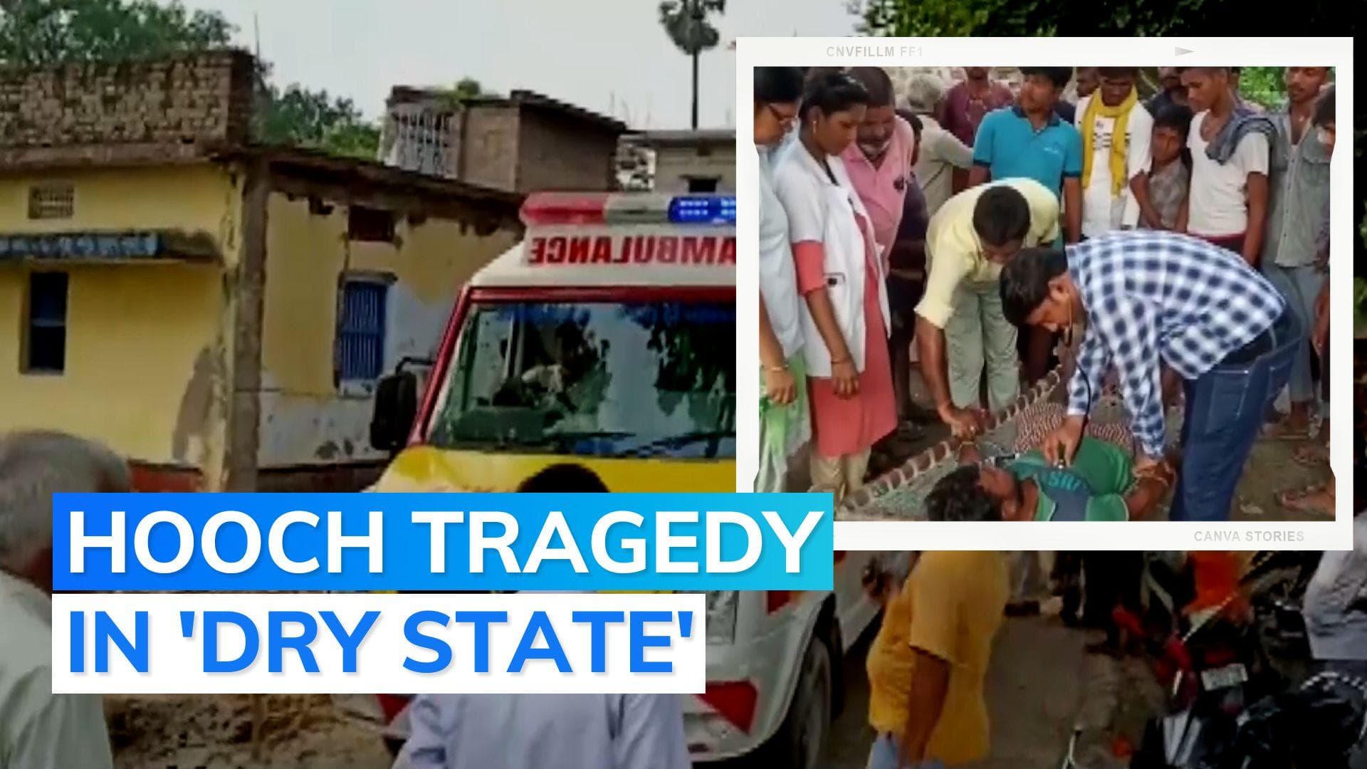 Eleven die in hooch tragedy in 'dry' Bihar; five held, SHO suspended