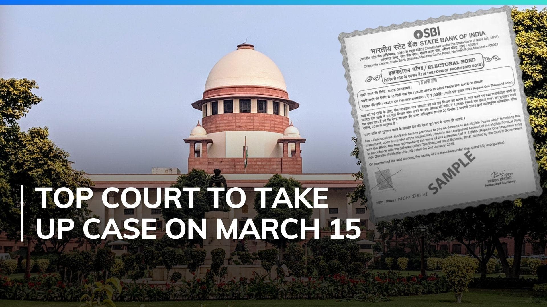 Election Commission moves SC seeking modification in electoral bonds order