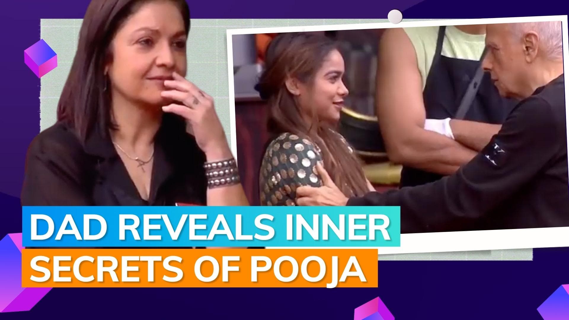 Mahesh Bhatt gets emotional as he visits Bigg Boss house to meet daughter Pooja Bhatt