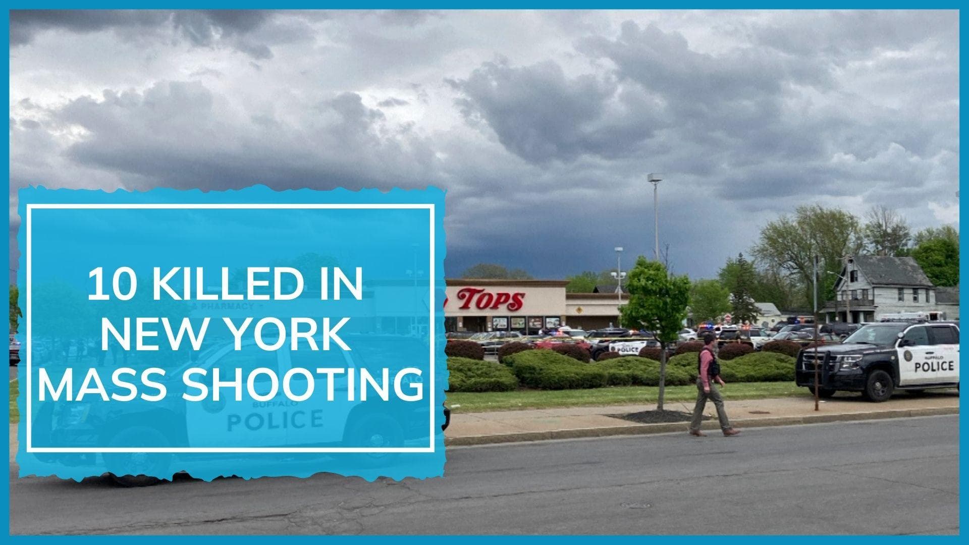 10 dead in 'racially motivated' mass shooting in New York supermarket; suspect arrested