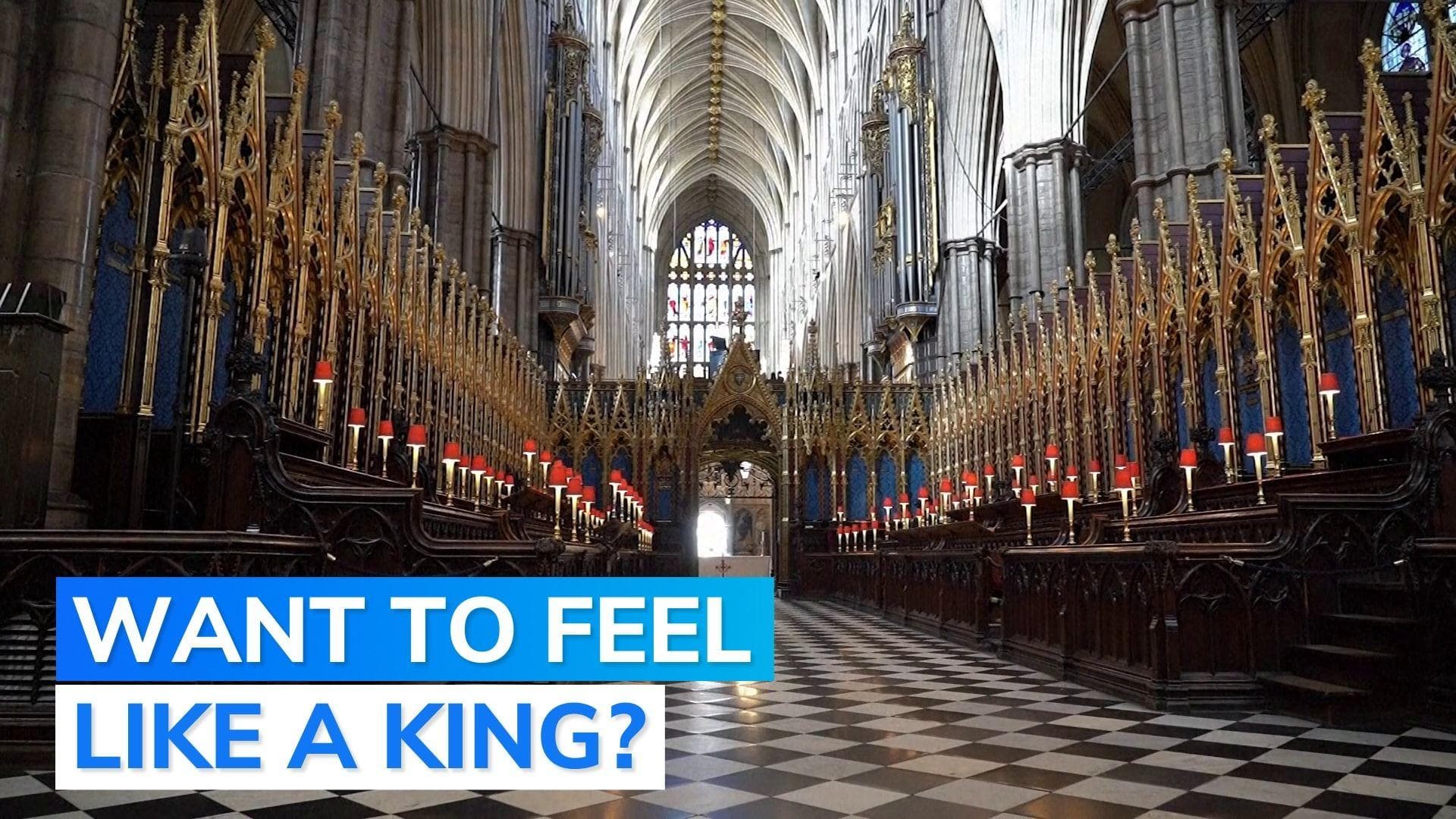 Stand where the King stood: Westminister Abbey offers barefoot post-coronation tours