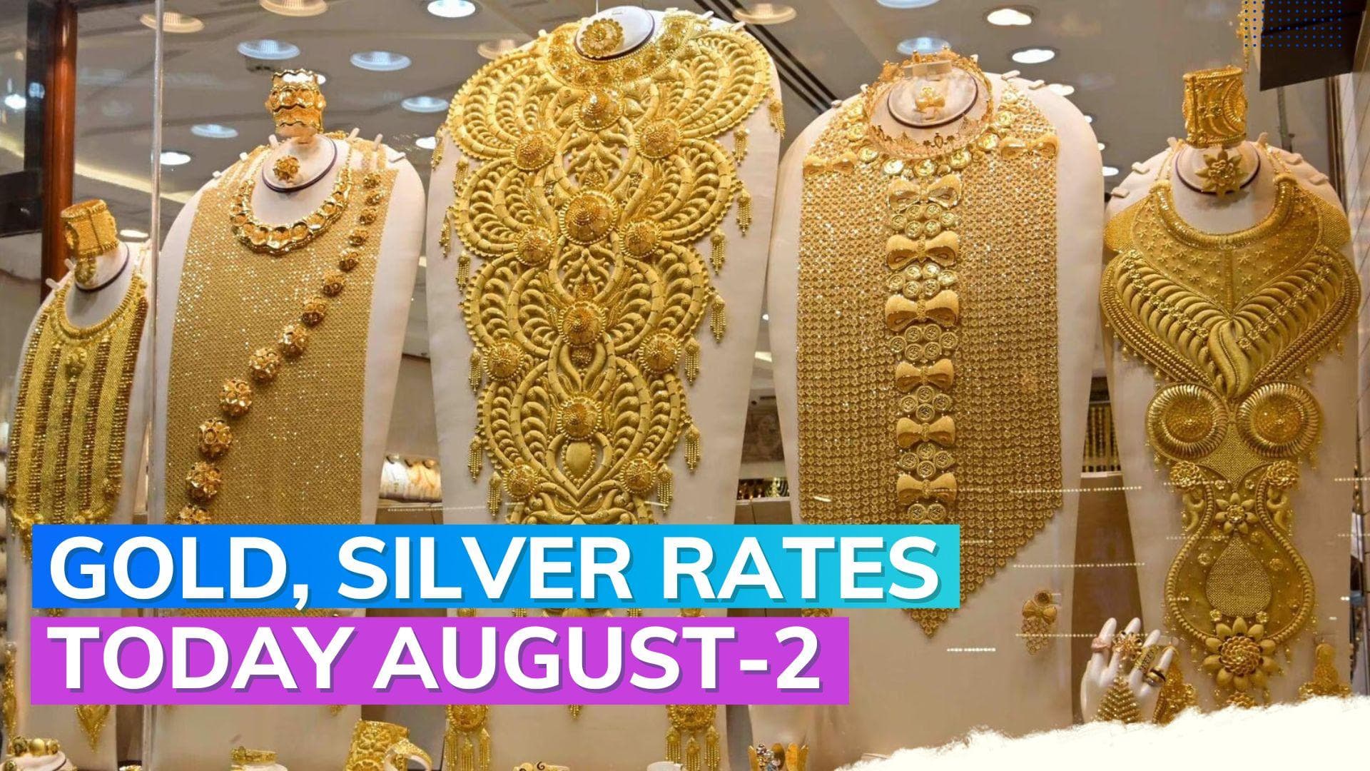 Gold, Silver Rates Today 2 August 2023: Check Prices in Mumbai, Delhi, Chennai, Kolkata