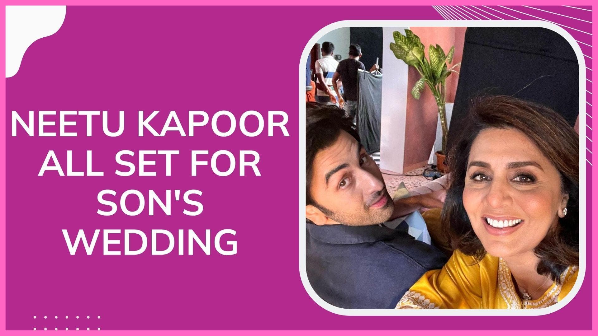 Has Neetu Kapoor already chosen the attire for her son Ranbir Kapoor's wedding? 