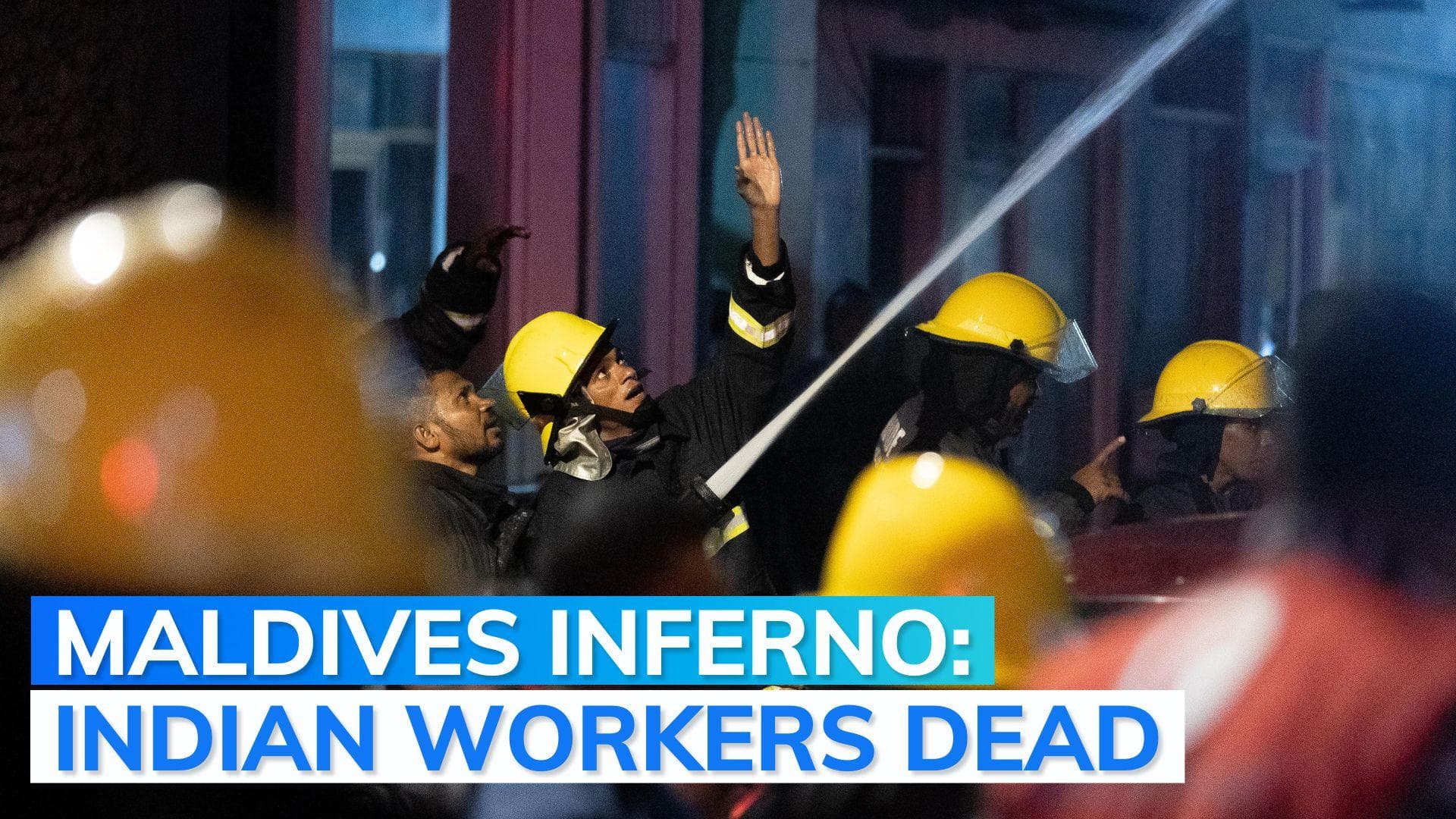 9 Indians among 10 dead as fire sweeps building in Maldives