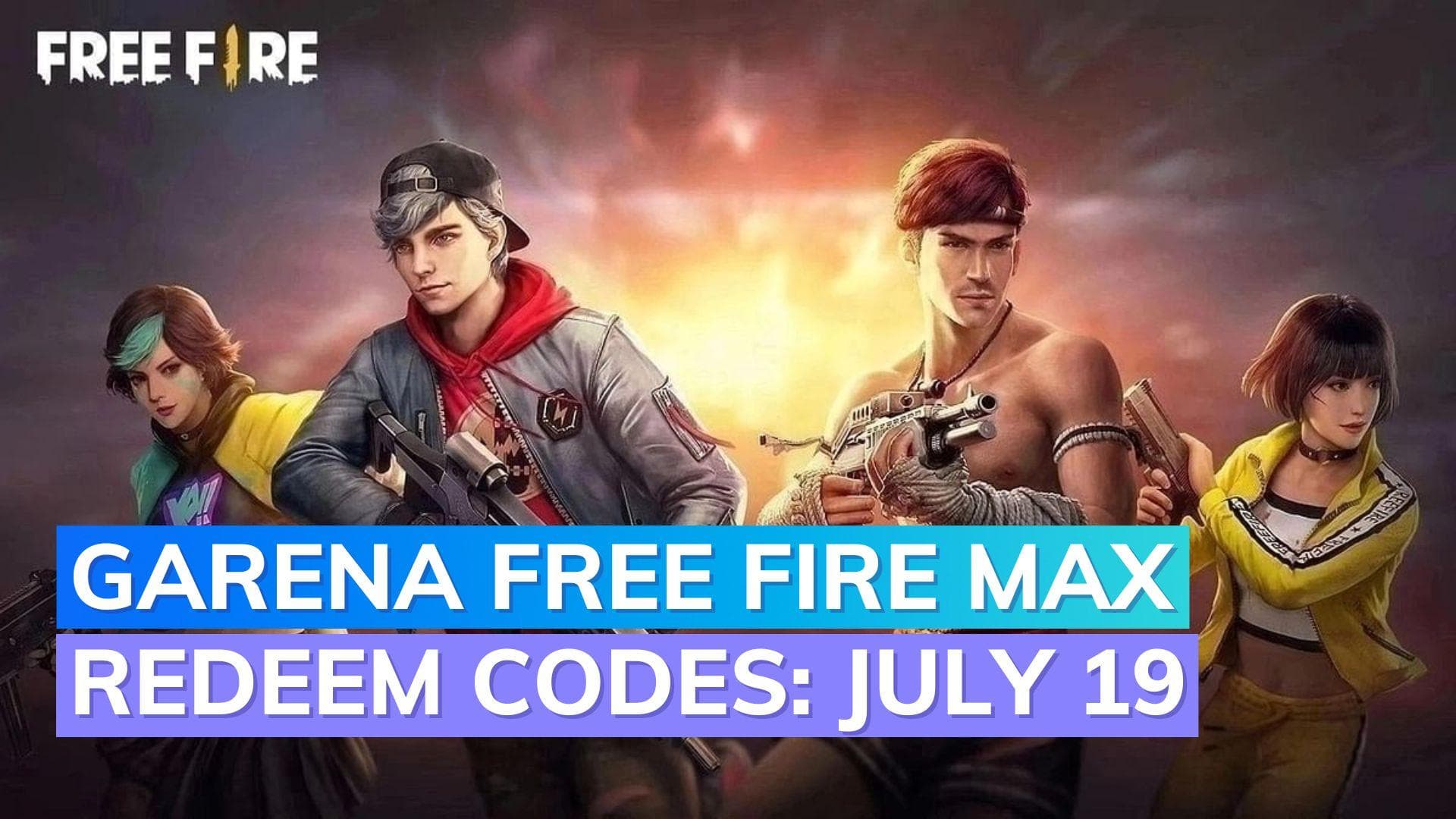 Garena Free Fire Max redeem codes Today 19 July 2023: Get the best rewards!