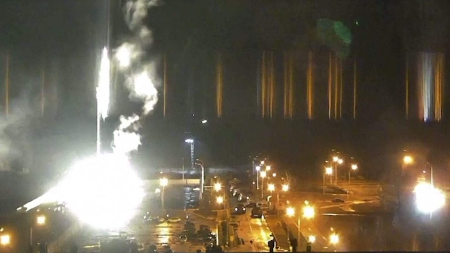 Ukraine war: Fire at Europe's largest nuclear power plant put out after Russian attack