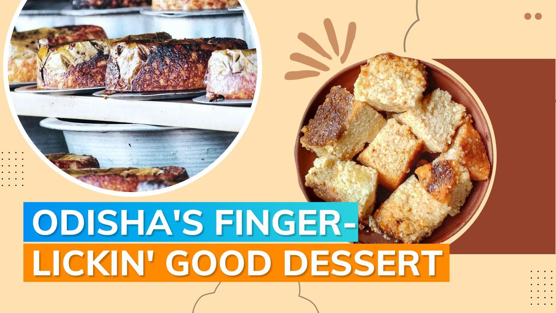 Odisha Dessert: Have you heard about 'Chhena Poda'? This video is sure to make you taste it 