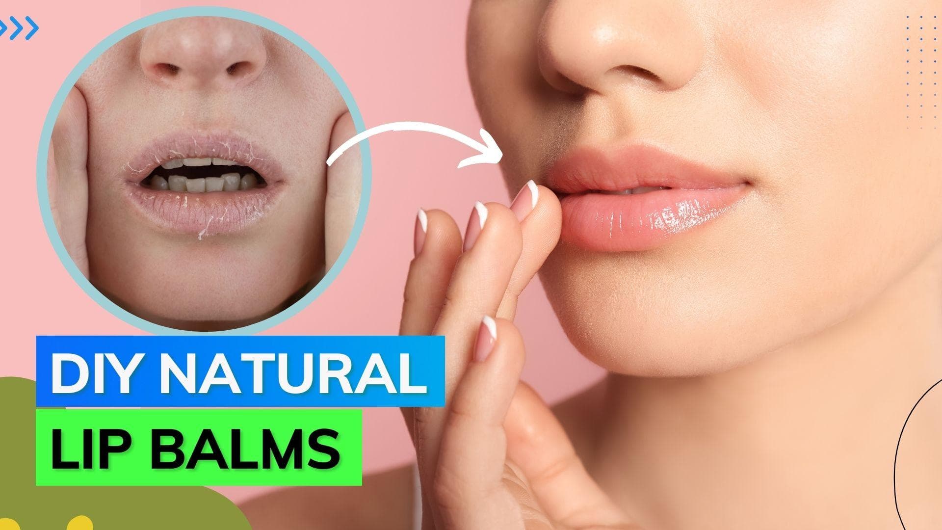 Simple DIY ingredients to make lip balm at home 