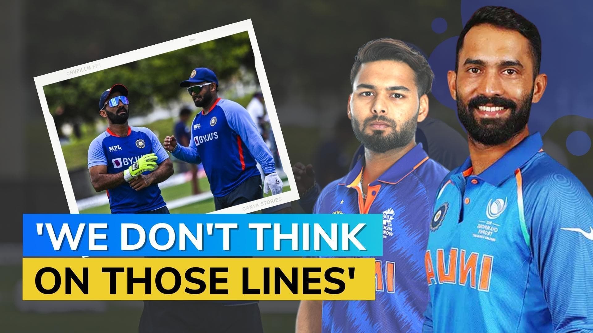 Rishabh Pant opens up on potential threat from Dinesh Karthik over Team India spot