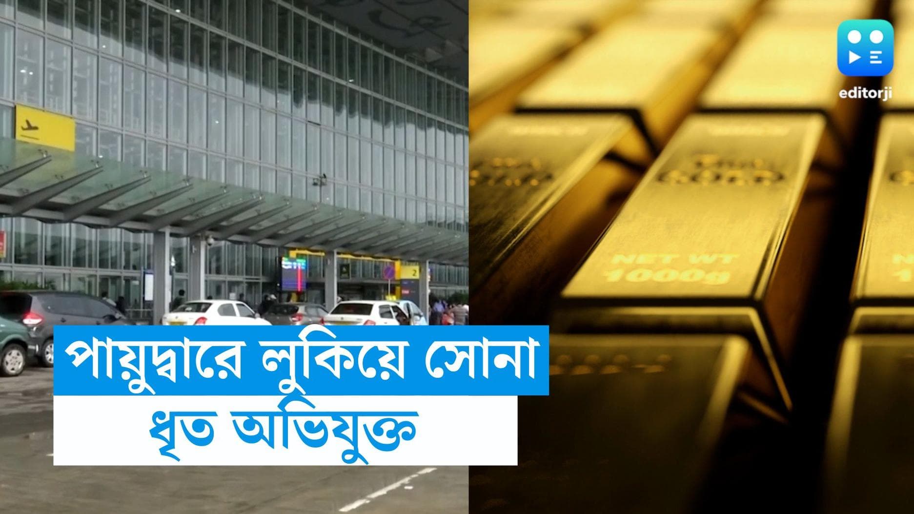 Gold smuggler arrested: পায়ুদ্বারে লুকিয়ে সোনা পাচারের চেষ্টার ছক বানচাল, বিমানবন্দরে ধৃত অভিযুক্ত