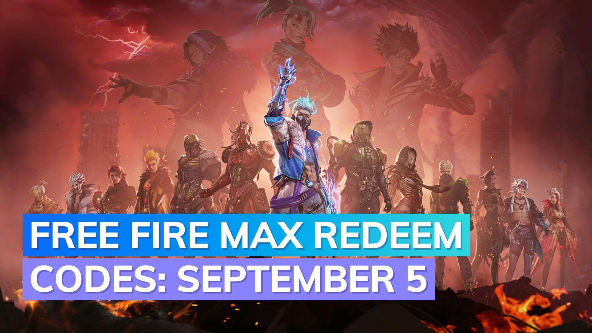 Garena Free Fire MAX redeem codes Today 5 September 2023: Get incredible rewards for free