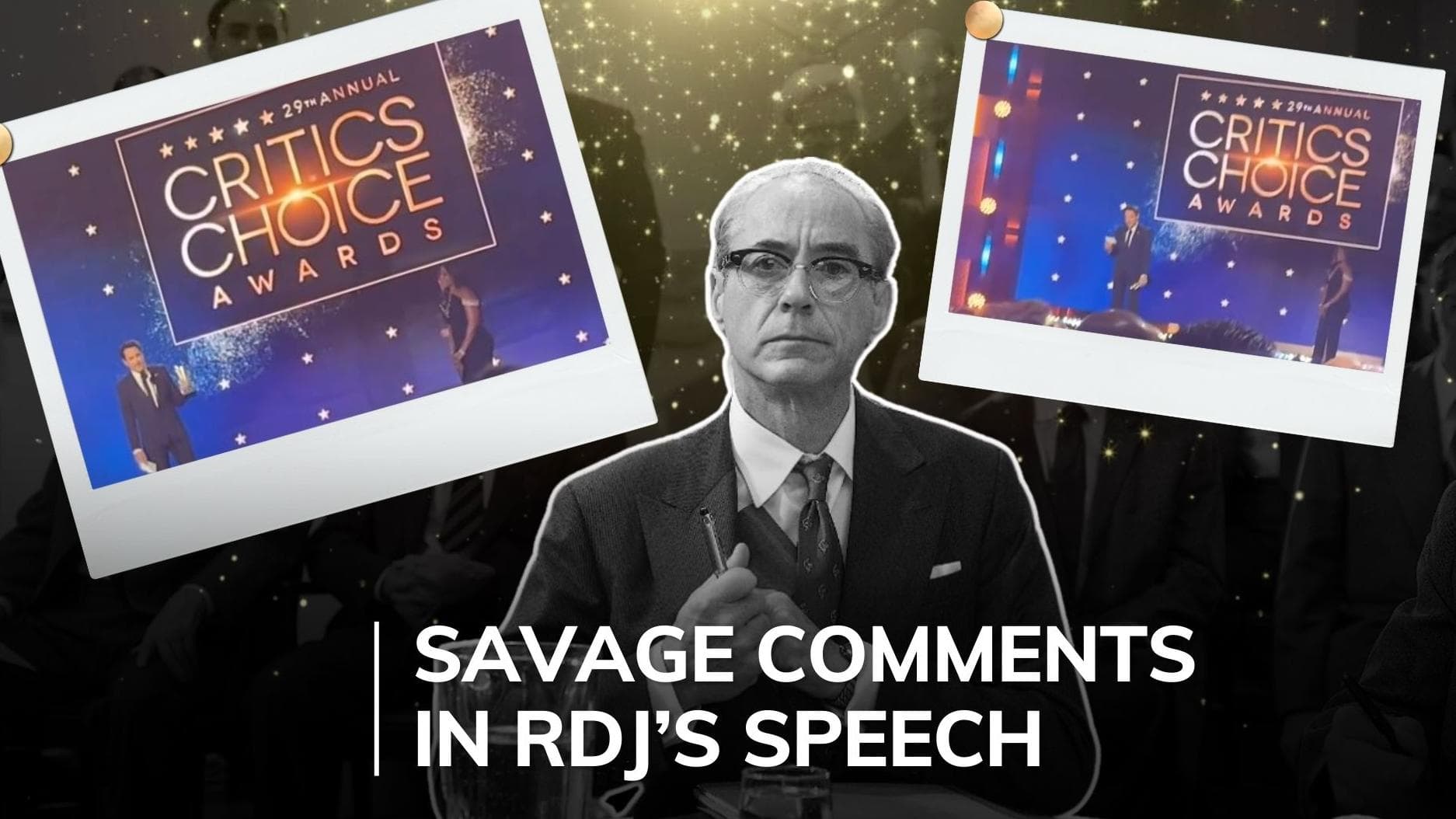 Critics Choice Awards 2024: Robert Downey Jr leaves audience in splits; here's what ‘Iron Man’ said 