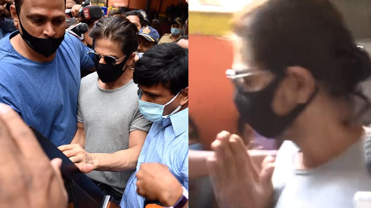 Shah Rukh Khan wins hearts greeting crowd with folded hands, Bollywood says 'stay strong'