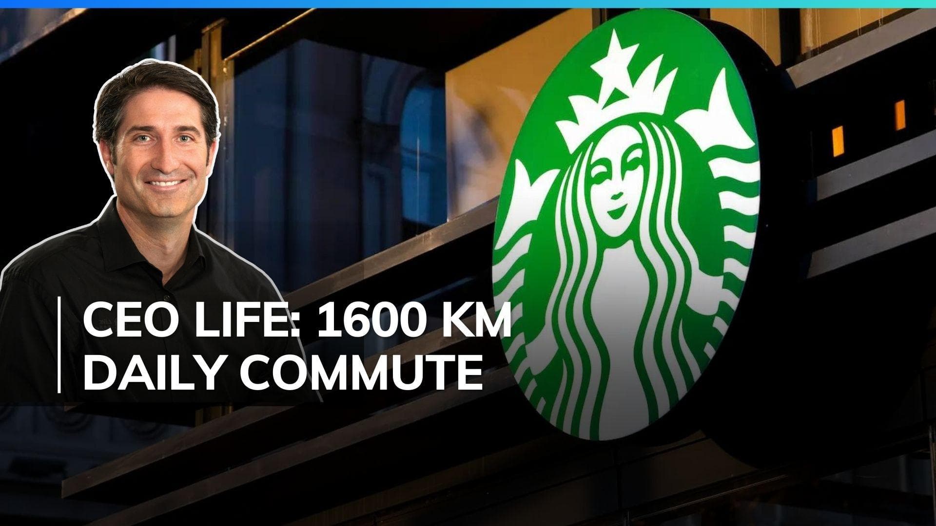 Shocking Corporate Perk: Starbucks CEO's 1,600km Commute by Private Jet