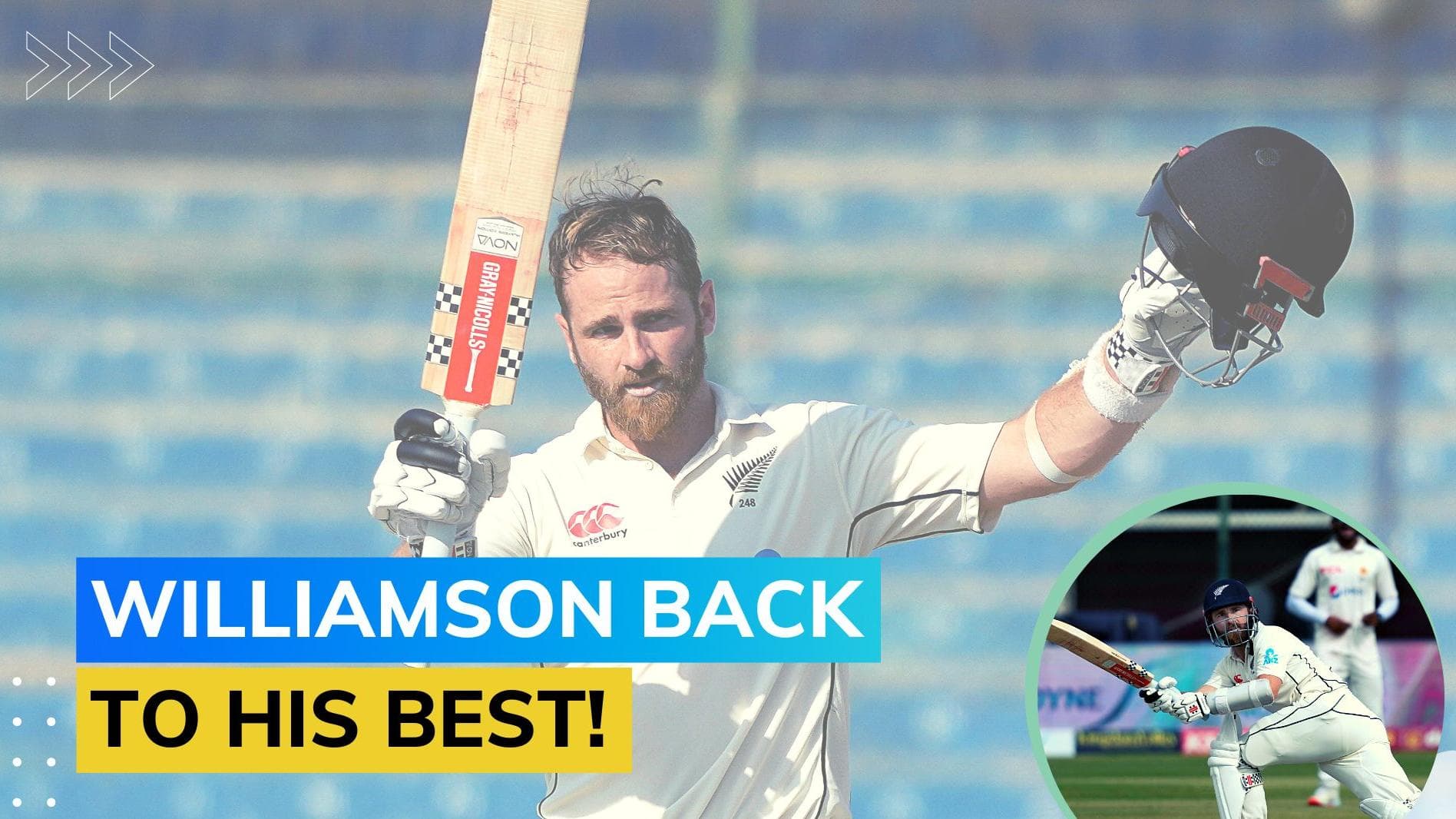 PAK vs NZ: Kane Williamson hits double hundred after relinquishing captaincy in Tests