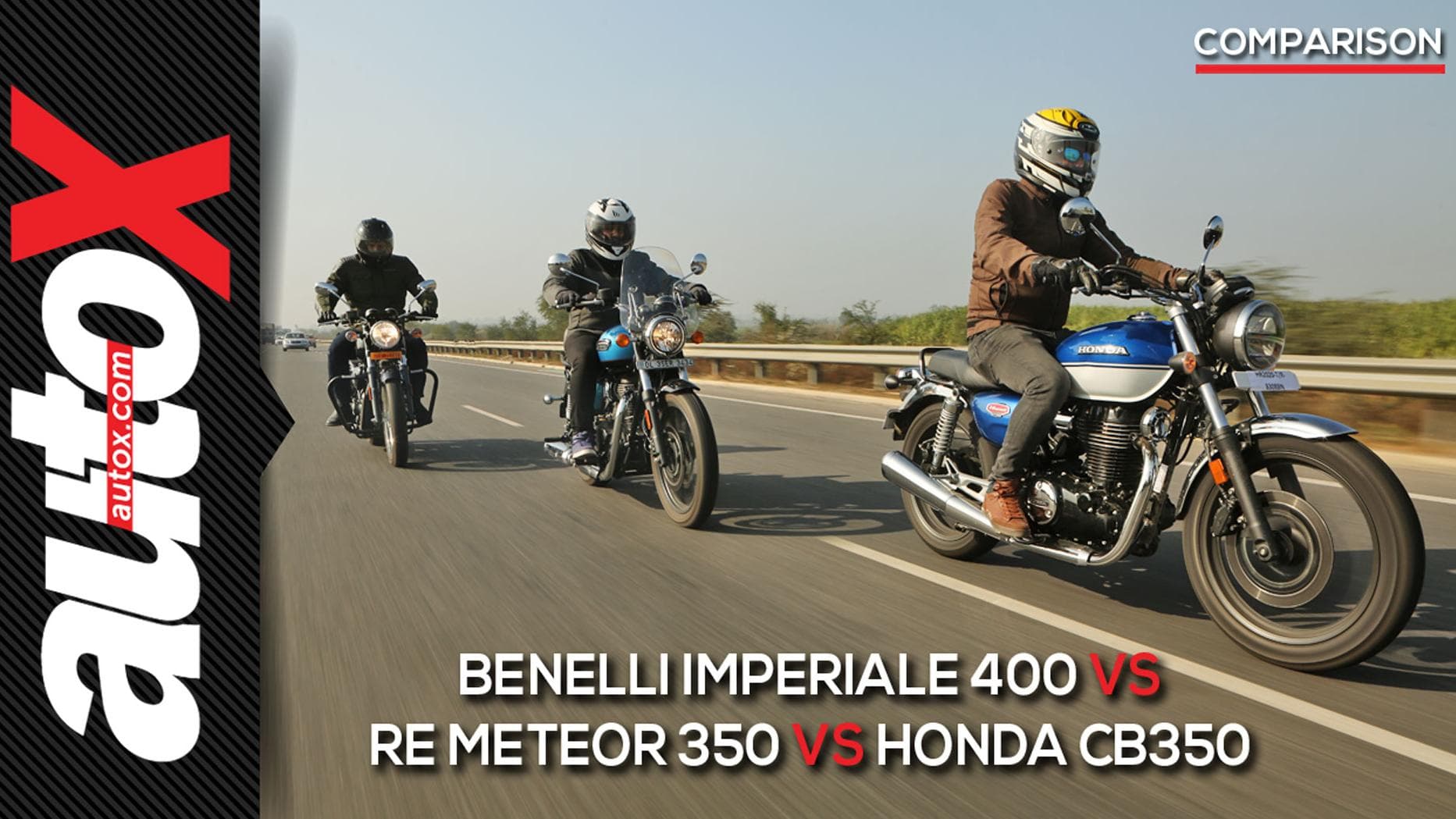 Benelli Imperiale vs RE Meteor 350 vs Honda CB350 Comparison | autoX