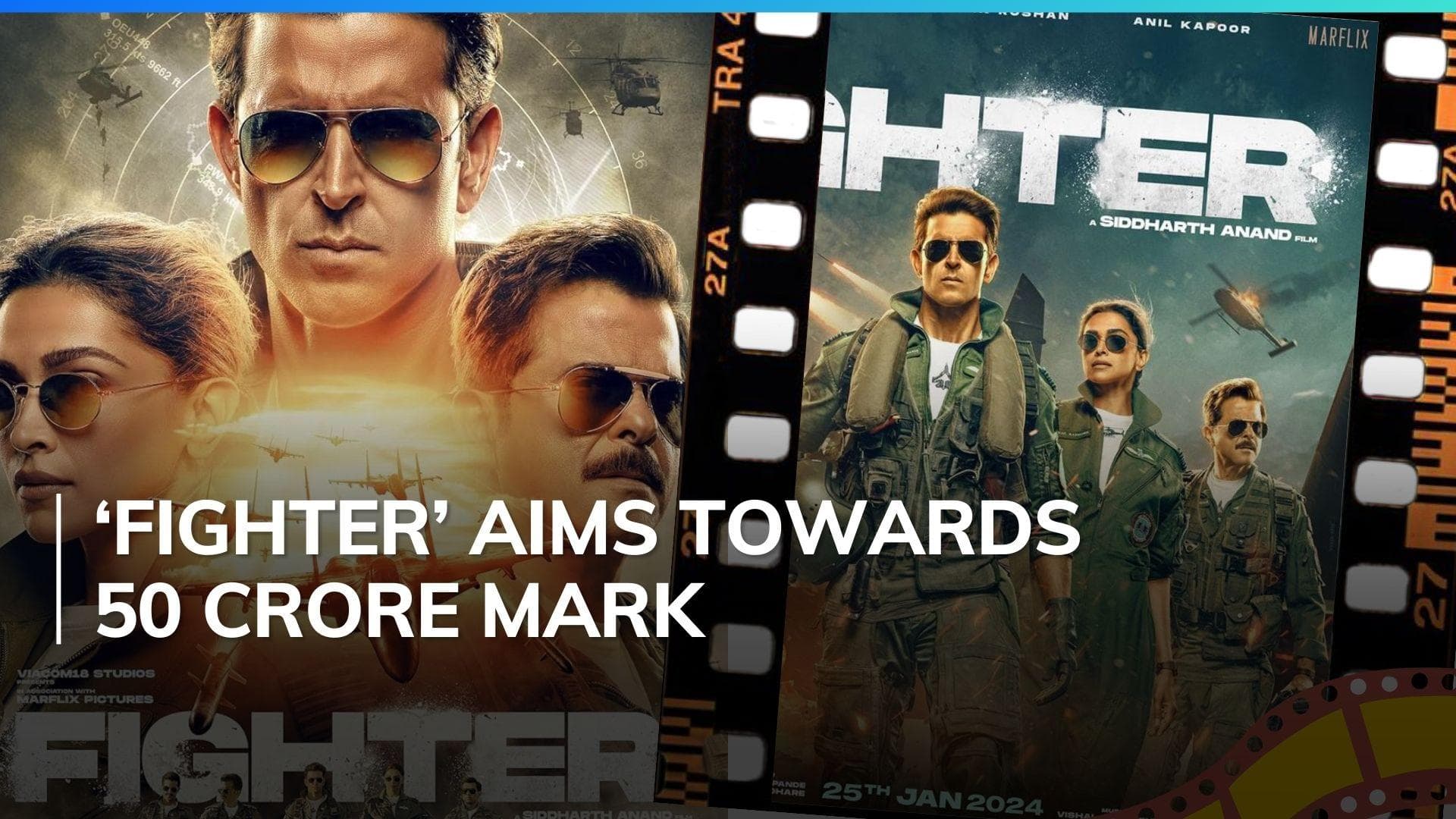 Fighter box office collection day 2: Hrithik, Deepika Padukone starrer all set to cross Rs 50 cr mark