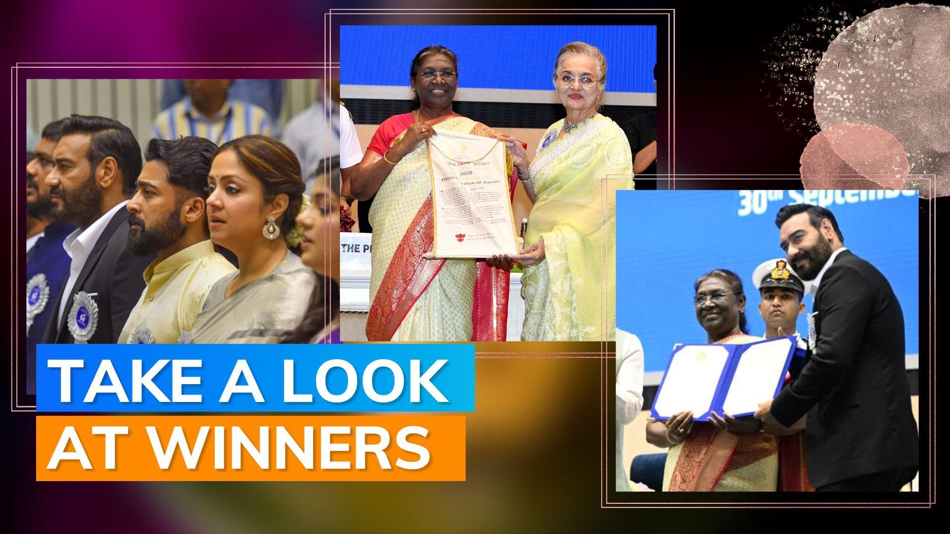 National Film Awards: Ajay Devgn, Suriya share the Best Actor Award