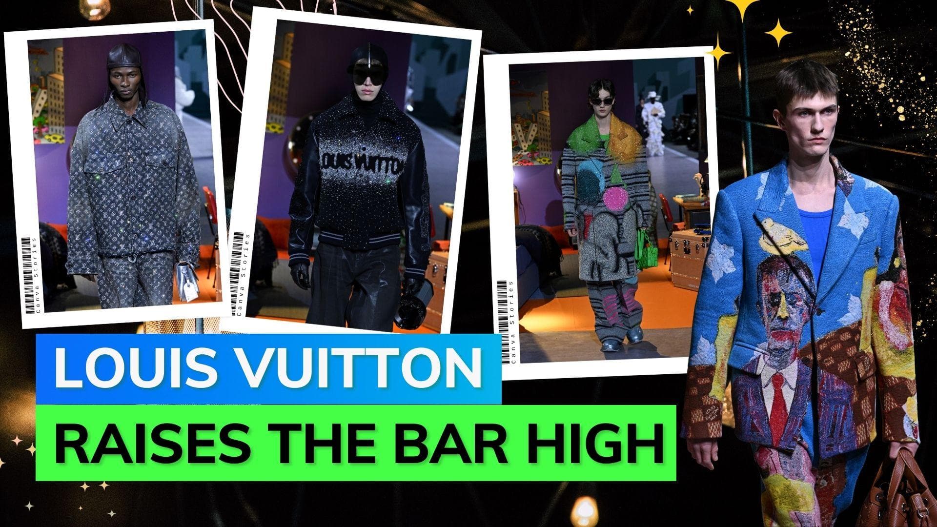 Louis Vuitton smashes it at Paris Men's Fashion Week 2023 Fall/Winter show