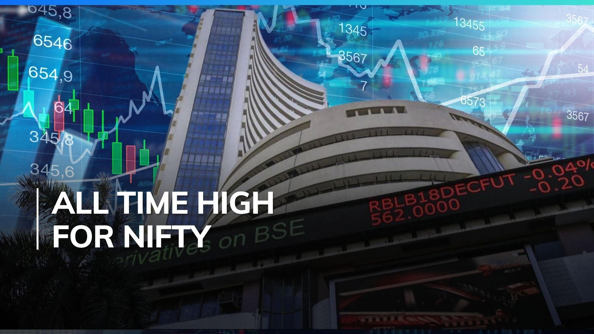 Nifty hits an all time high as Bajaj Finance shares soar