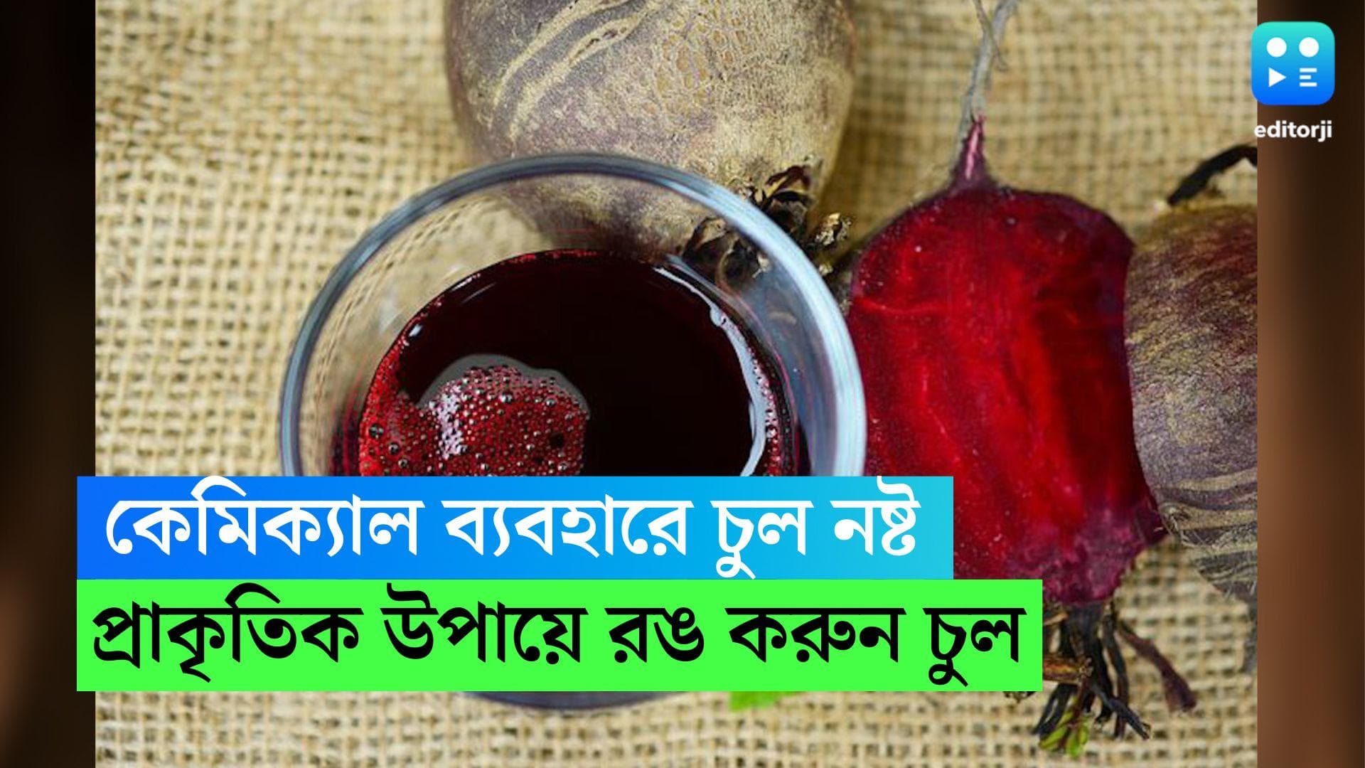 Hair Colour Hacks: কেমিক্যাল ব্যবহারে চুলের বারোটা! প্রাকৃতিক উপায়ে বাড়িতেই রঙ করুন চুল