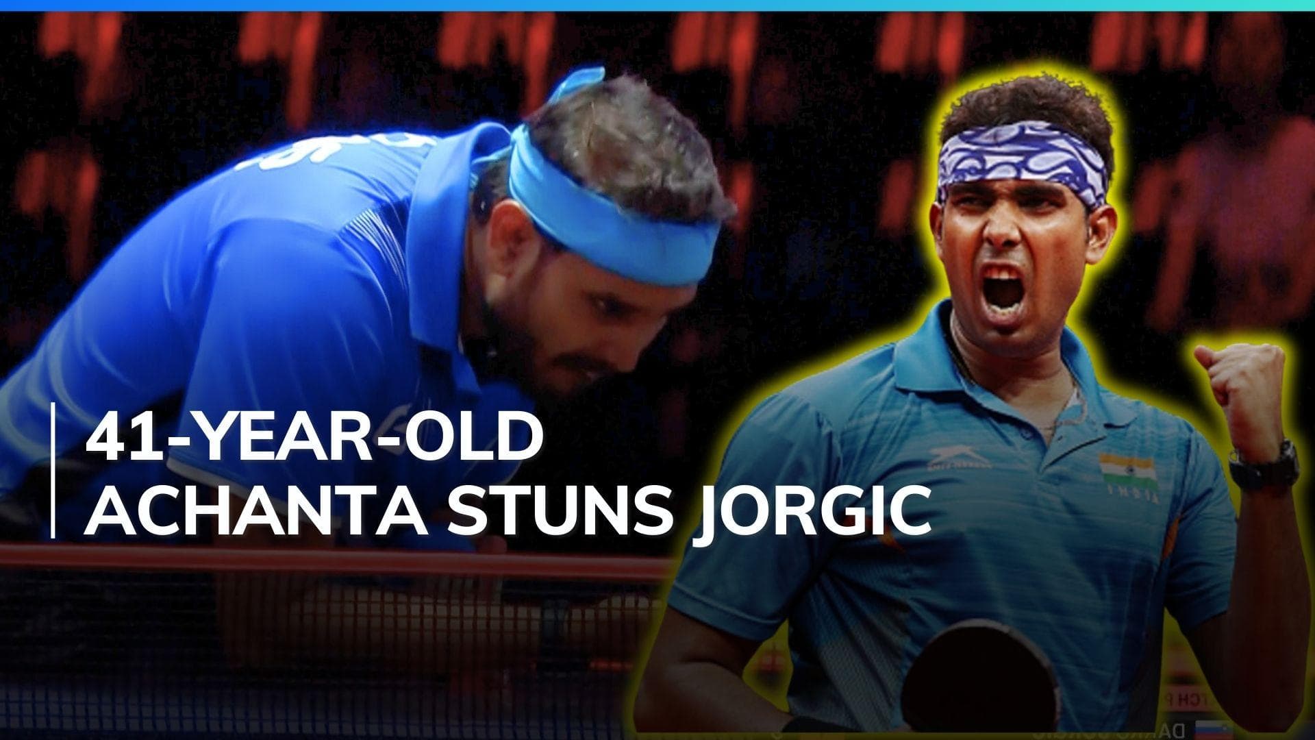 Watch: India's Table Tennis icon Achanta Sharath Kamal defeats World No. 13 in WTT Singapore Smash